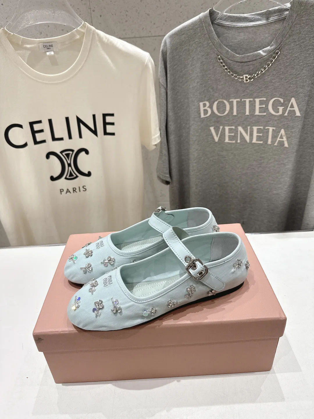 Балетки Женские Miu Miu 13559207