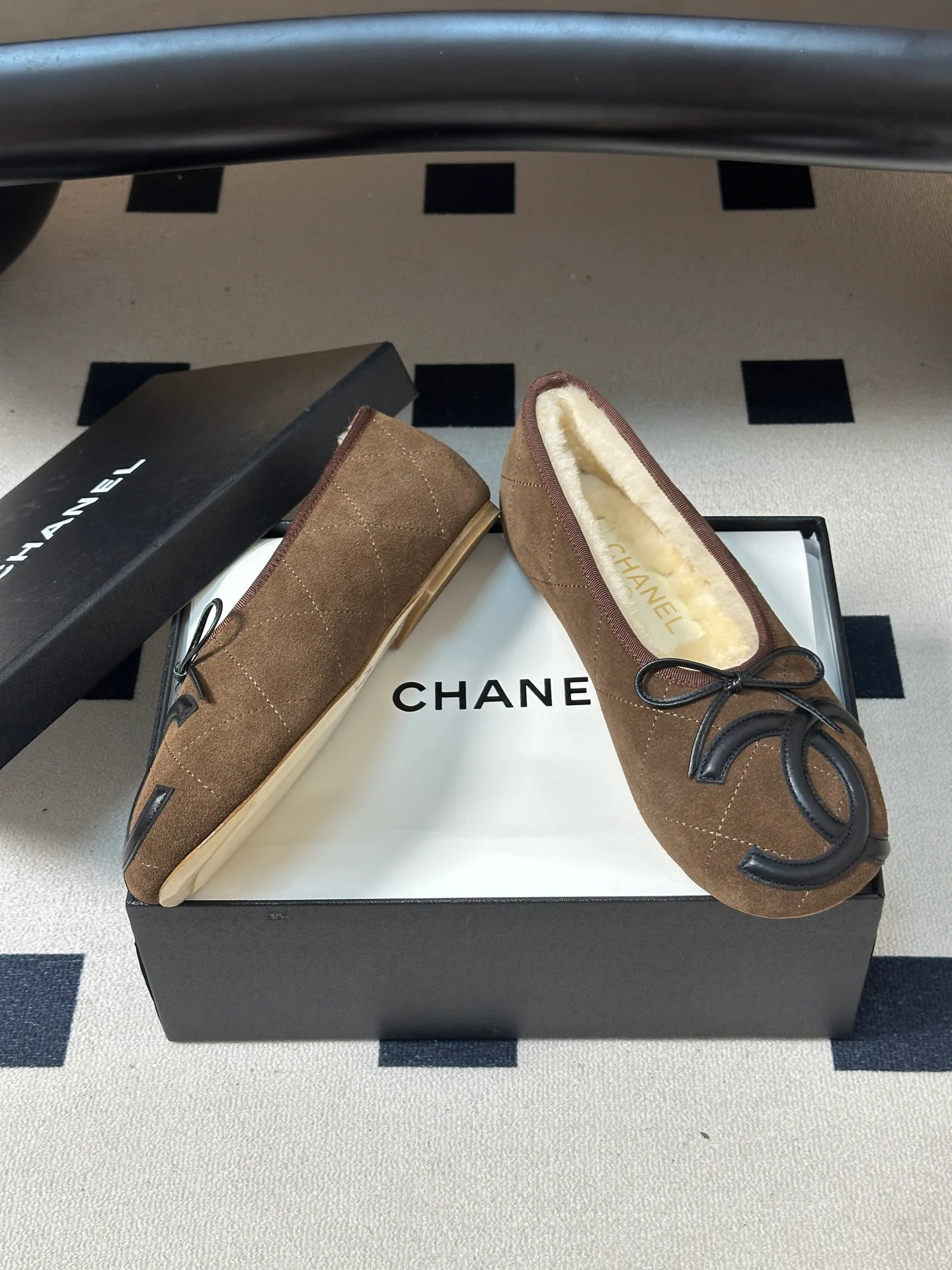 Балетки Женские Chanel 19692353