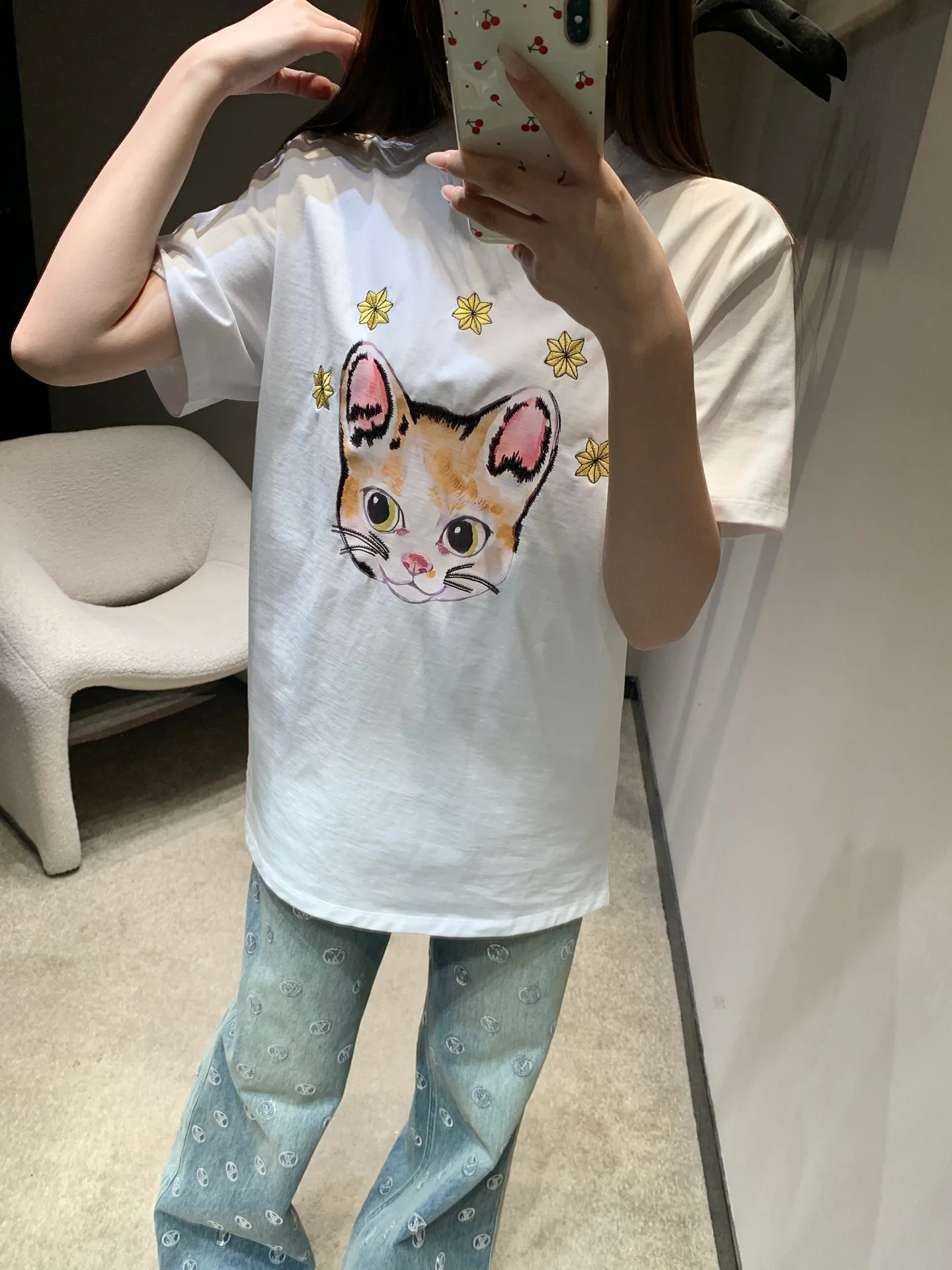 Футболки Женские Gucci 785745