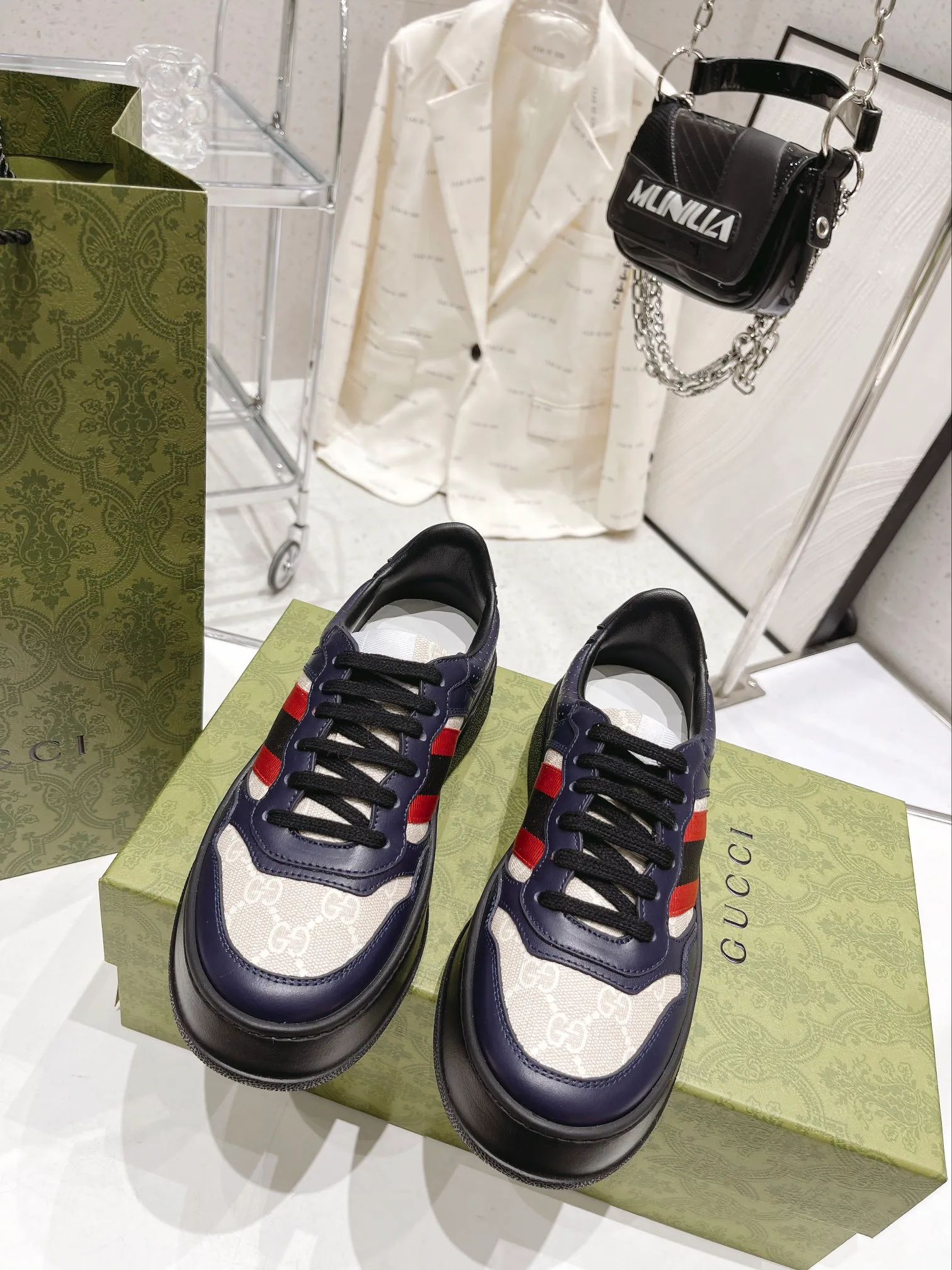 Кеды Женские Gucci 21920