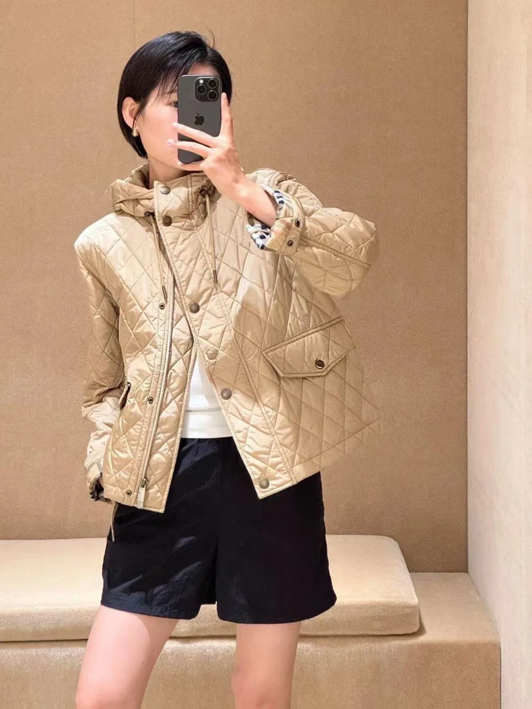 Куртки И Пуховики Женские Burberry 1180527