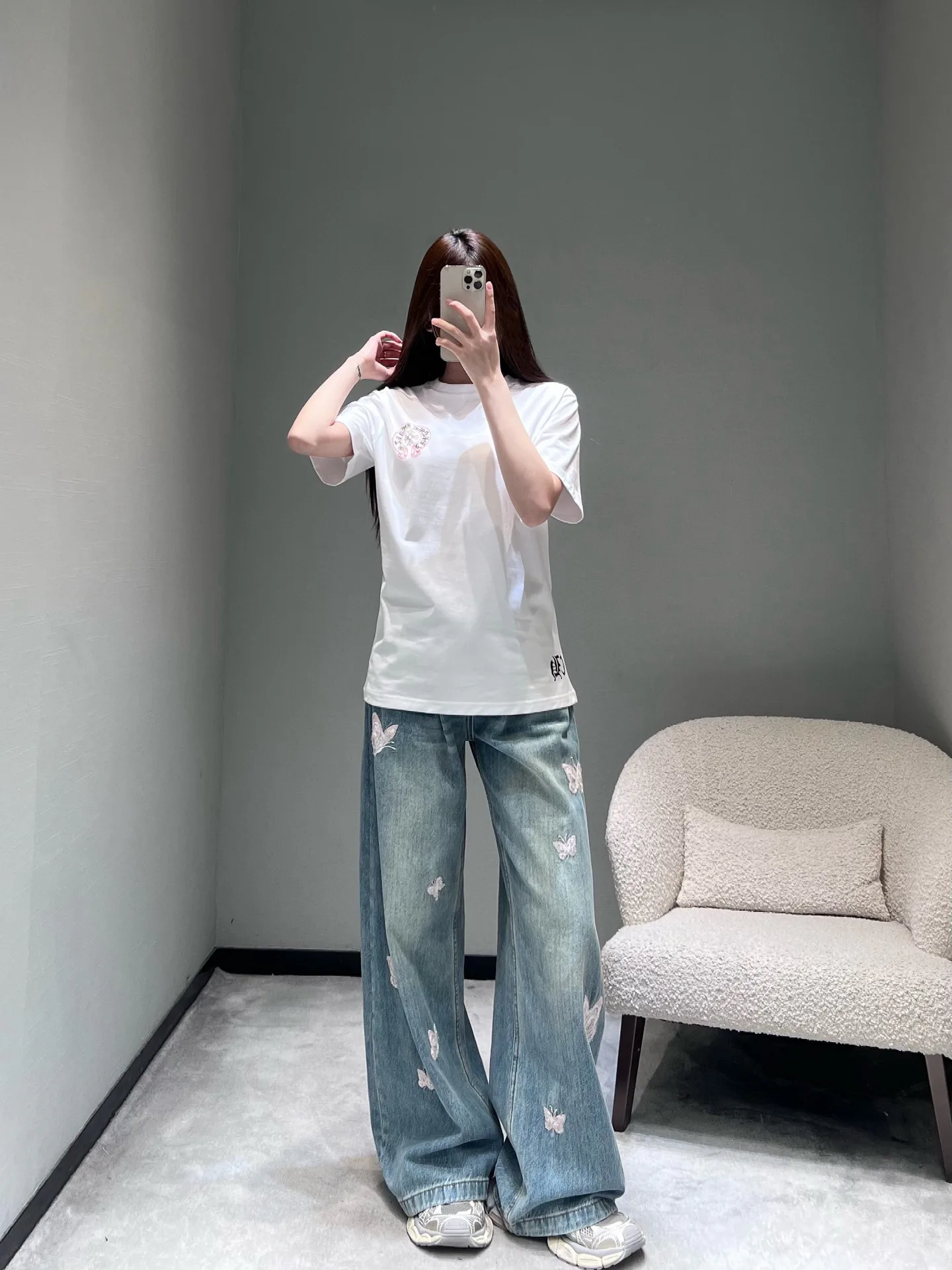 Футболки Женские Chrome Hearts 2707858