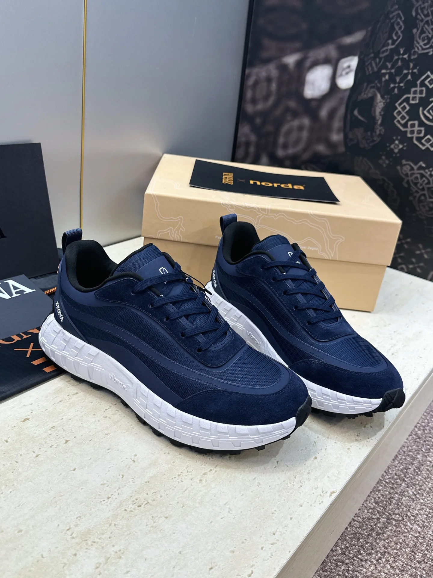 Кроссовки Мужские Zegna 18874068