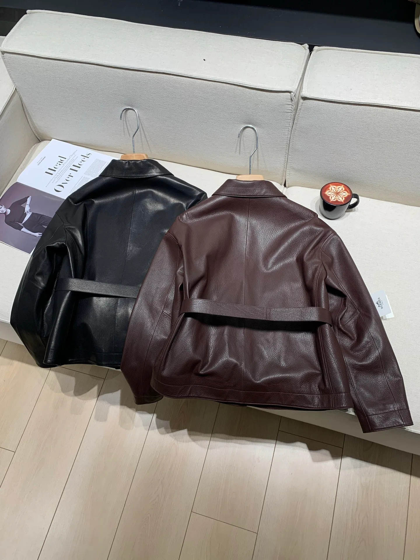 Кожаные Куртки И Дублёнки Женские Hermes 1065671