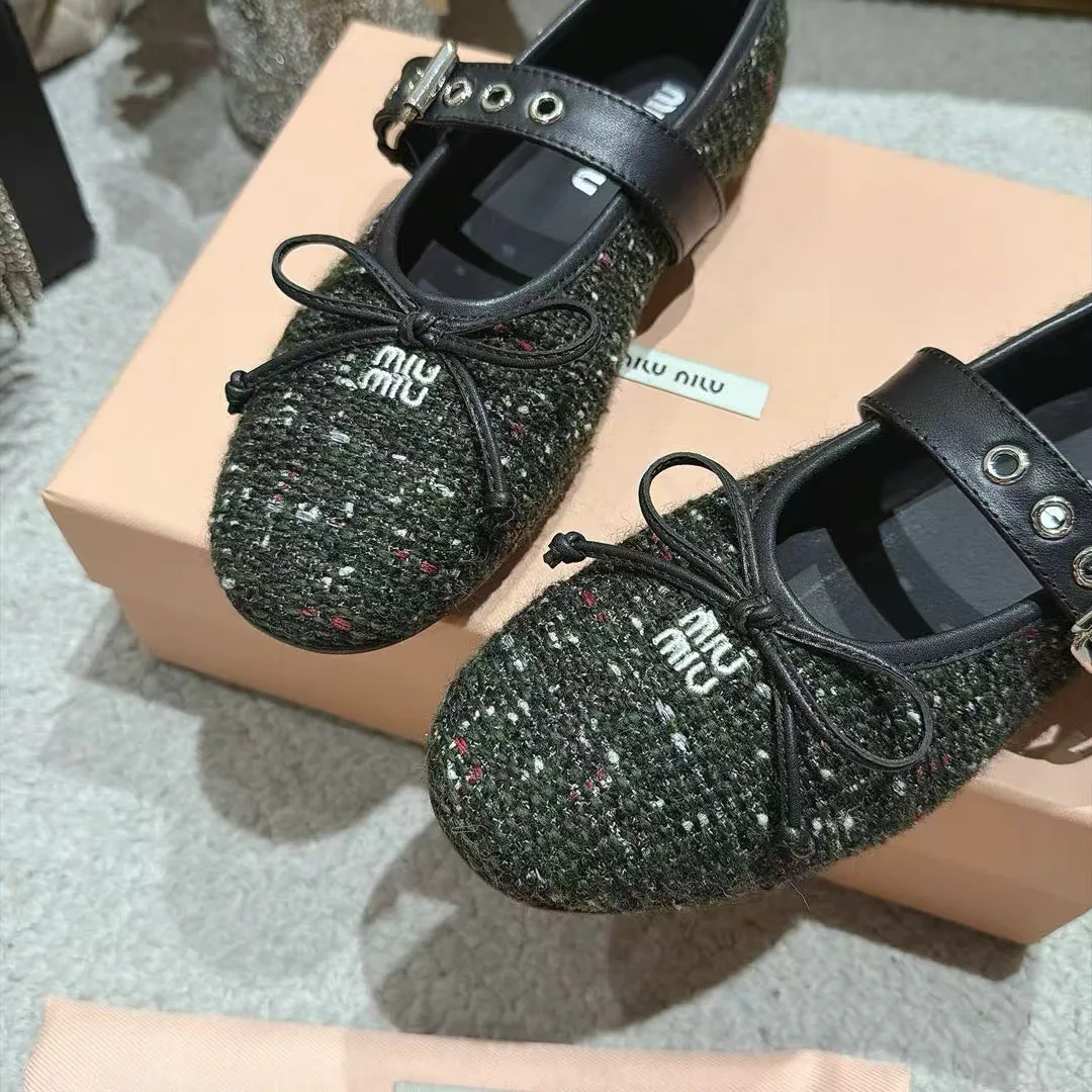 Балетки Женские Miu Miu 19269266