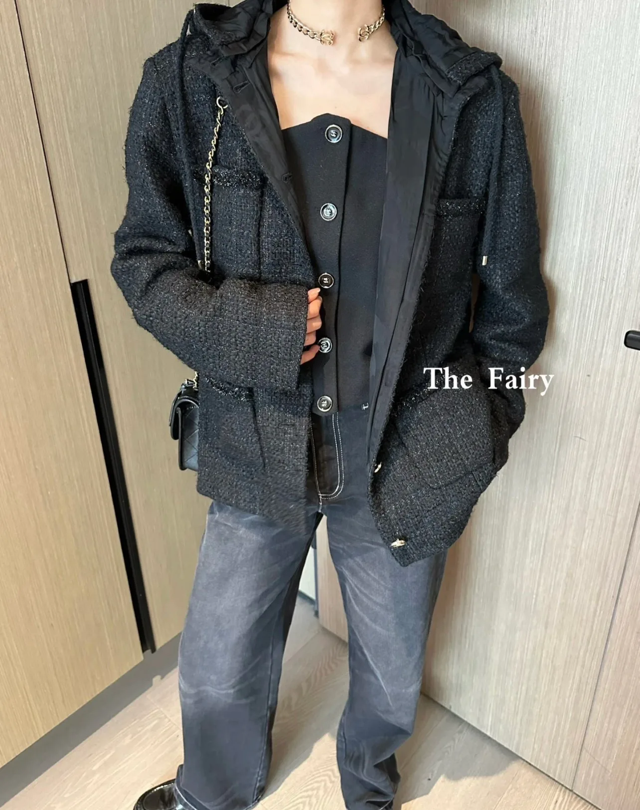 Куртки И Пуховики Женские Chanel 1452028