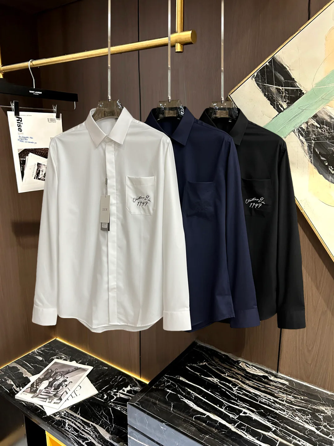 Рубашки Мужские Christian Dior 13327549