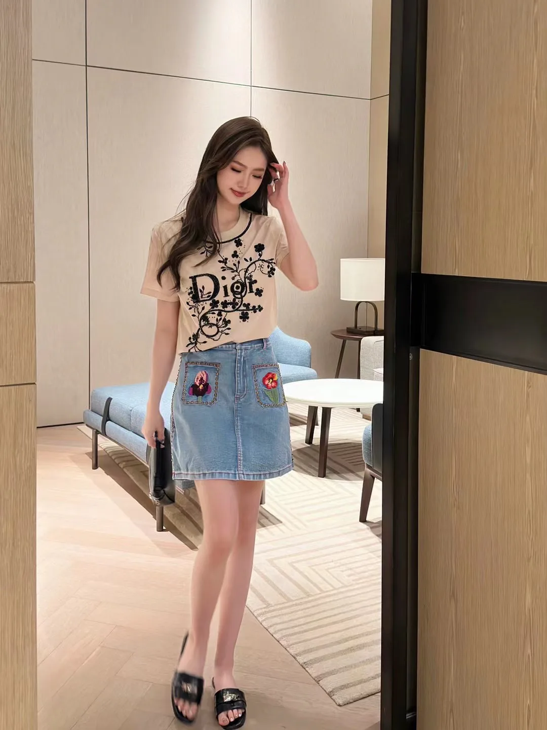 Футболки Женские Christian Dior 5245929