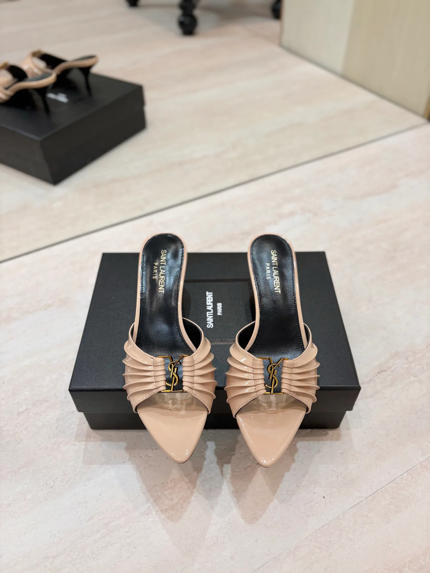 Мюли И Сабо Женские Saint Laurent 17476077