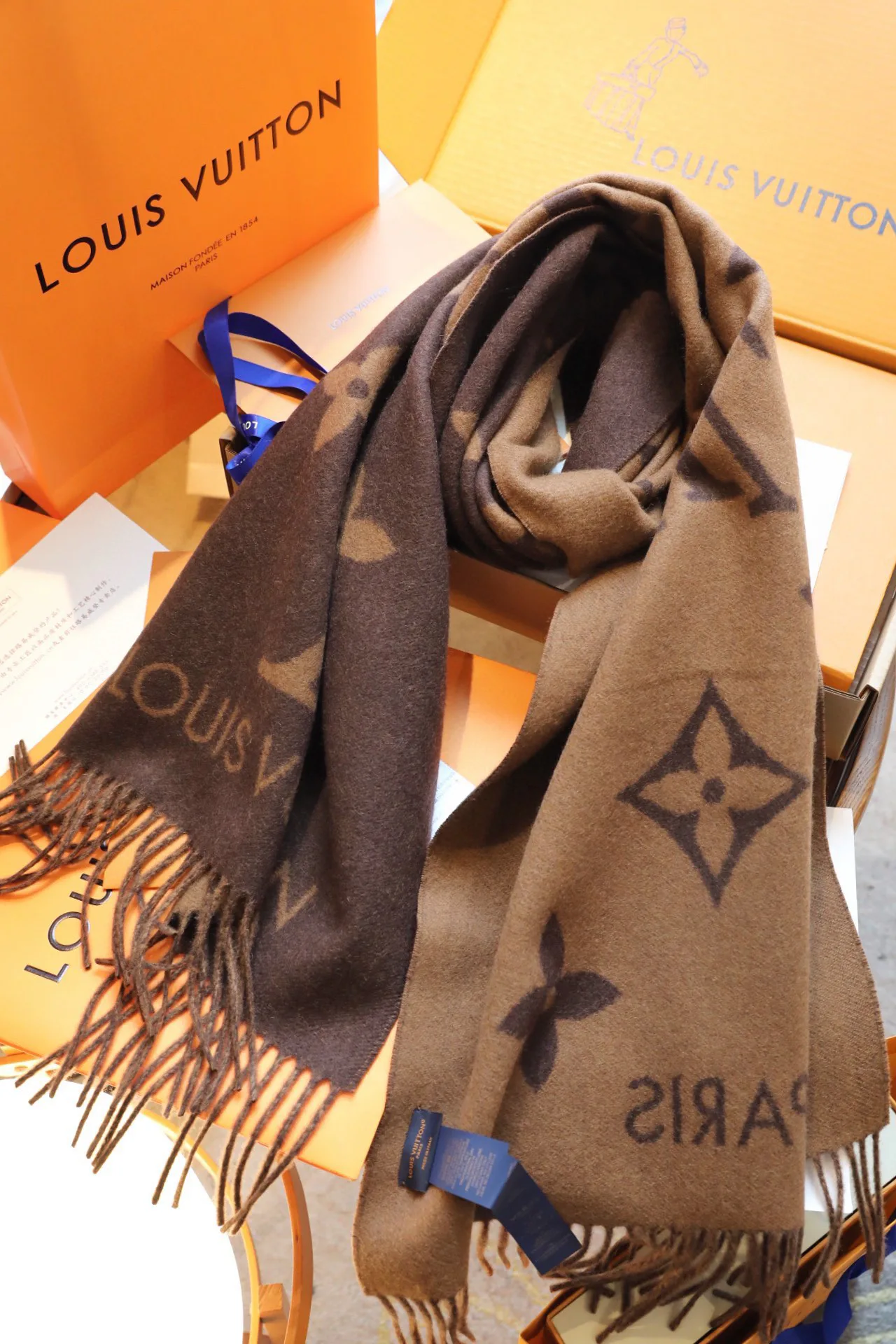 Шарфы Louis Vuitton 5396915