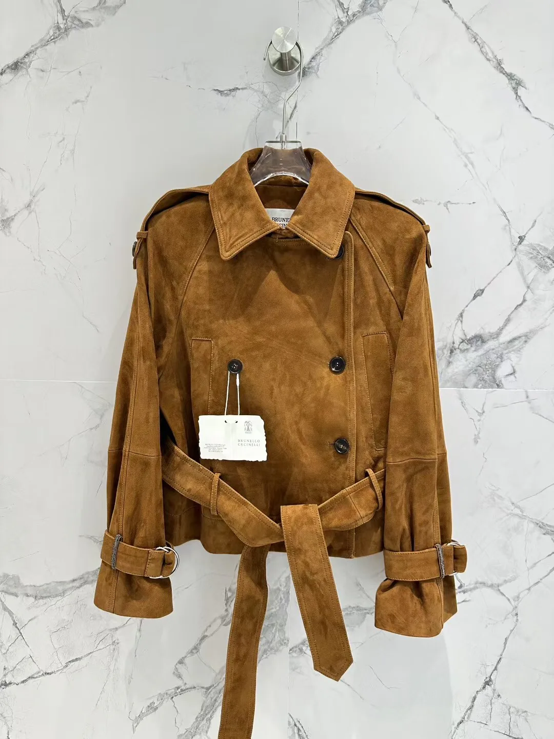 Кожаные Куртки И Дублёнки Женские Brunello Cucinelli 13683064