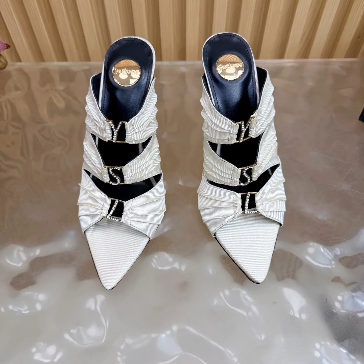 Босоножки Женские Saint Laurent 11660375