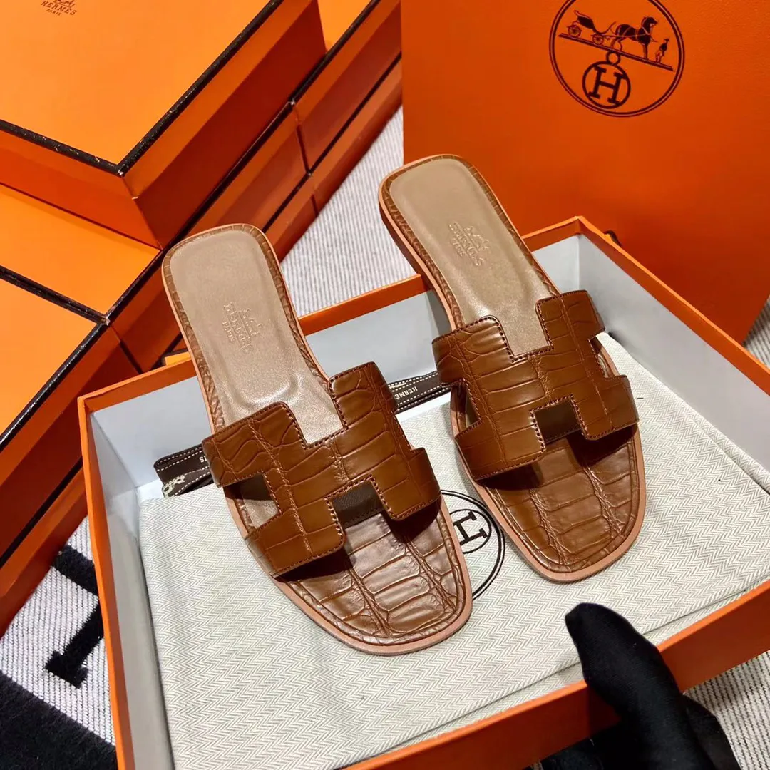 Шлепанцы Женские Hermes 4340637