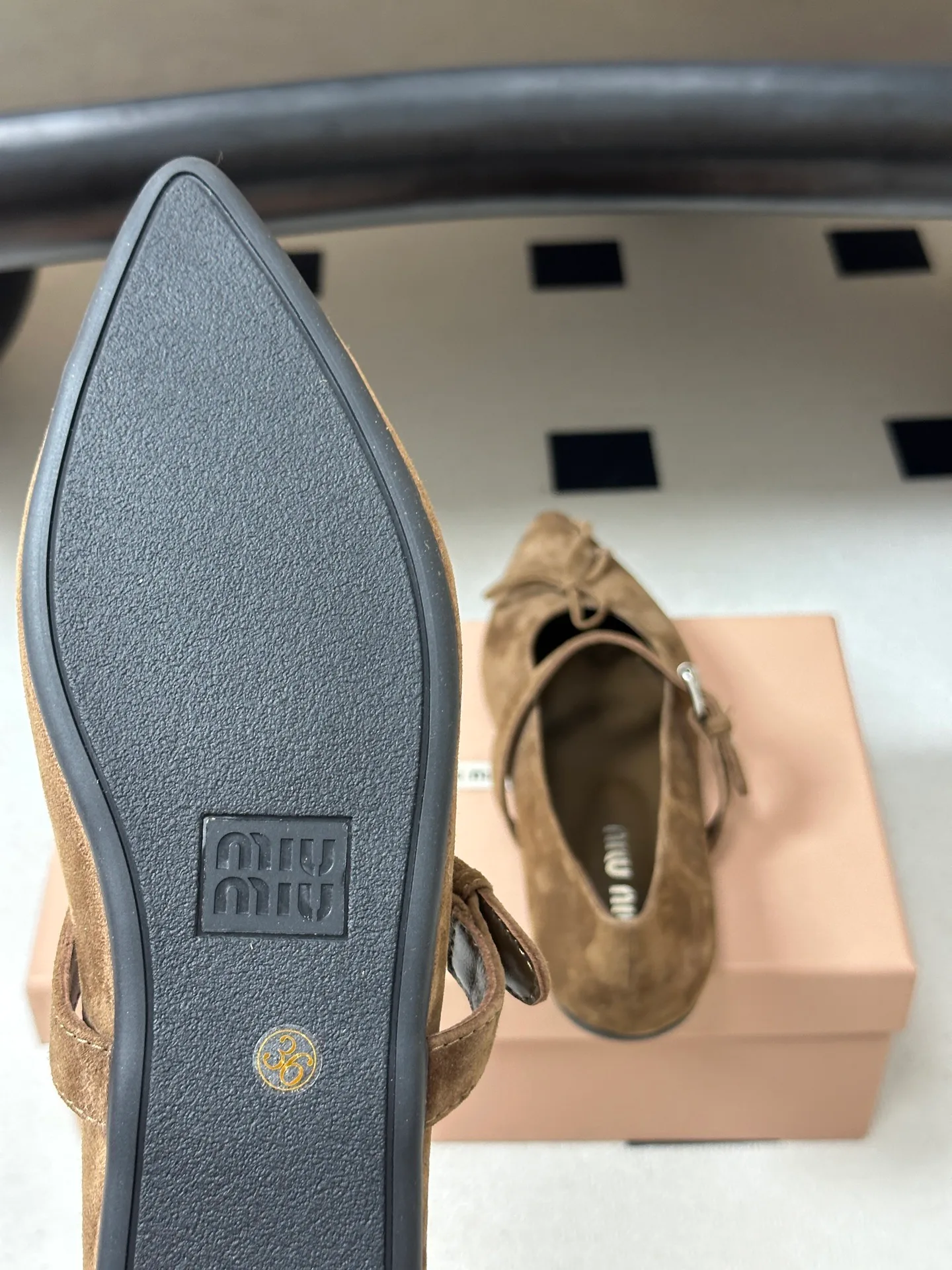 Балетки Женские Miu Miu 18049755
