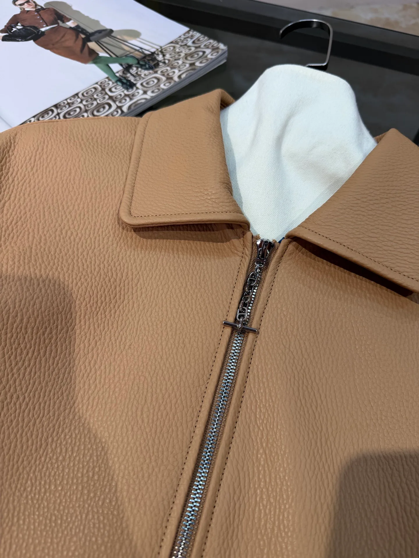 Кожаные Куртки И Дублёнки Женские Hermes 19253066