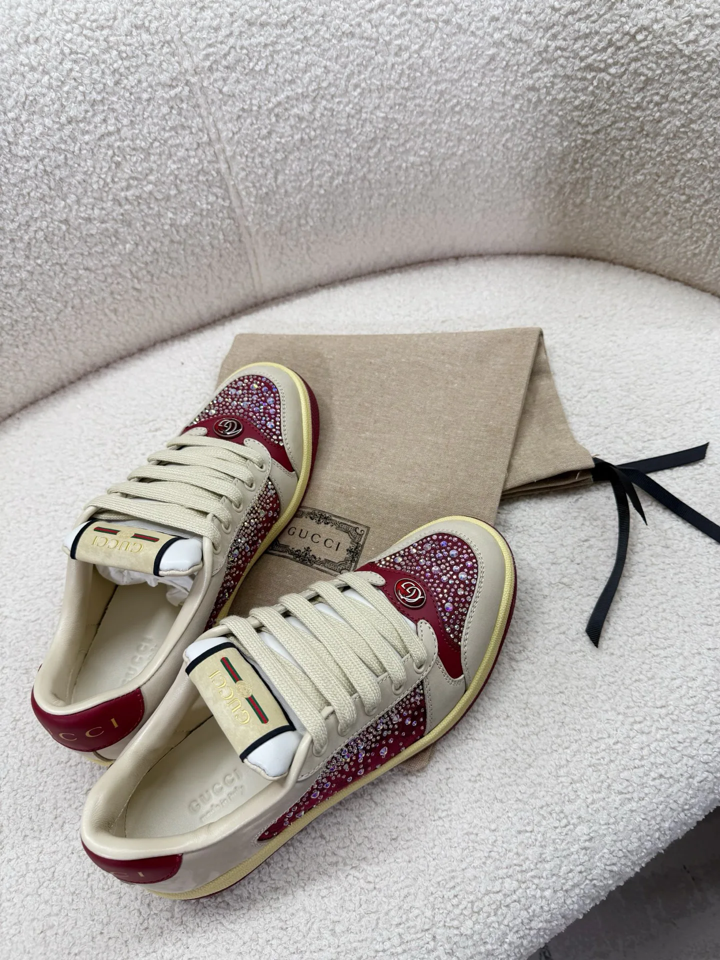 Кроссовки Женские Gucci 17451087