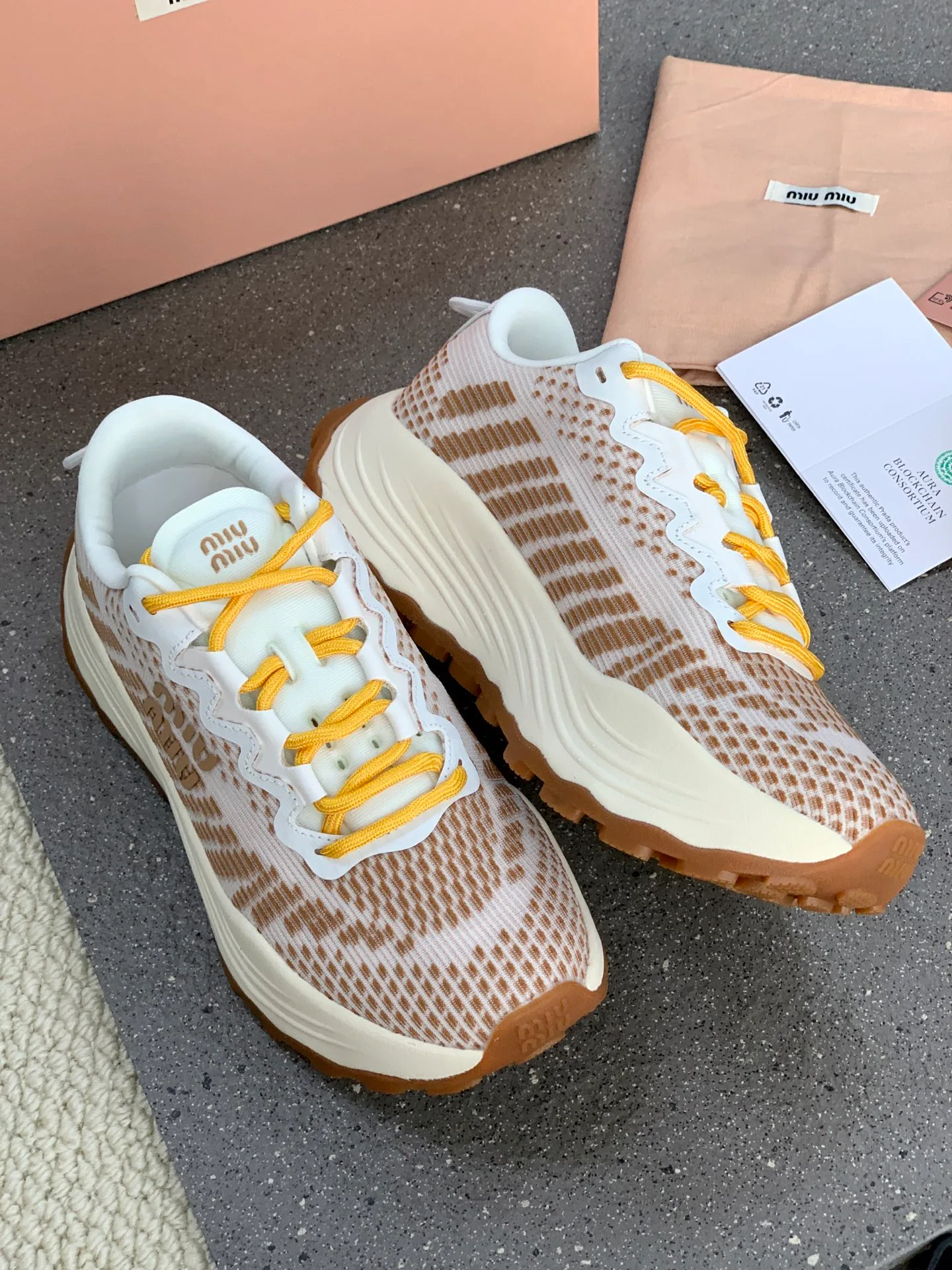 Кроссовки Женские Miu Miu 173432