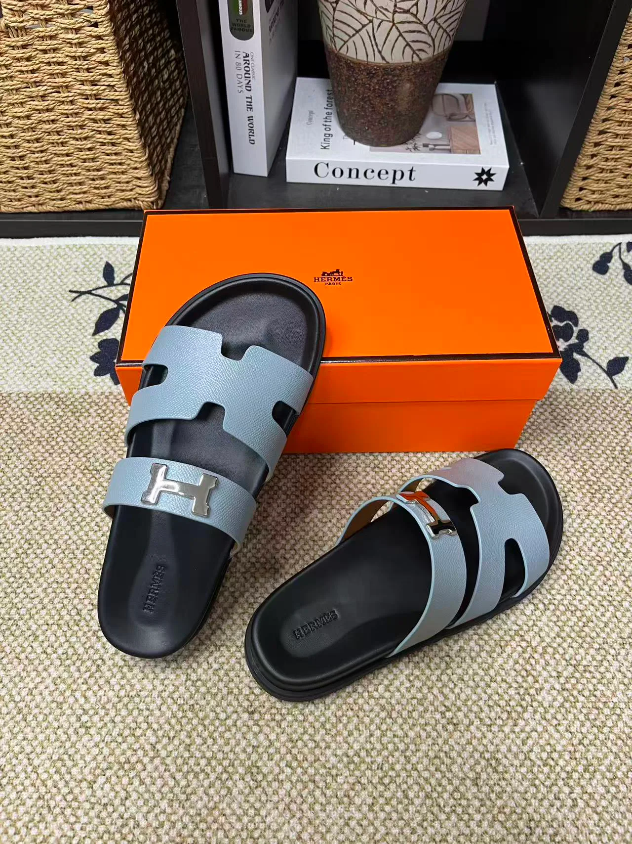 Шлепанцы Женские Hermes 991606