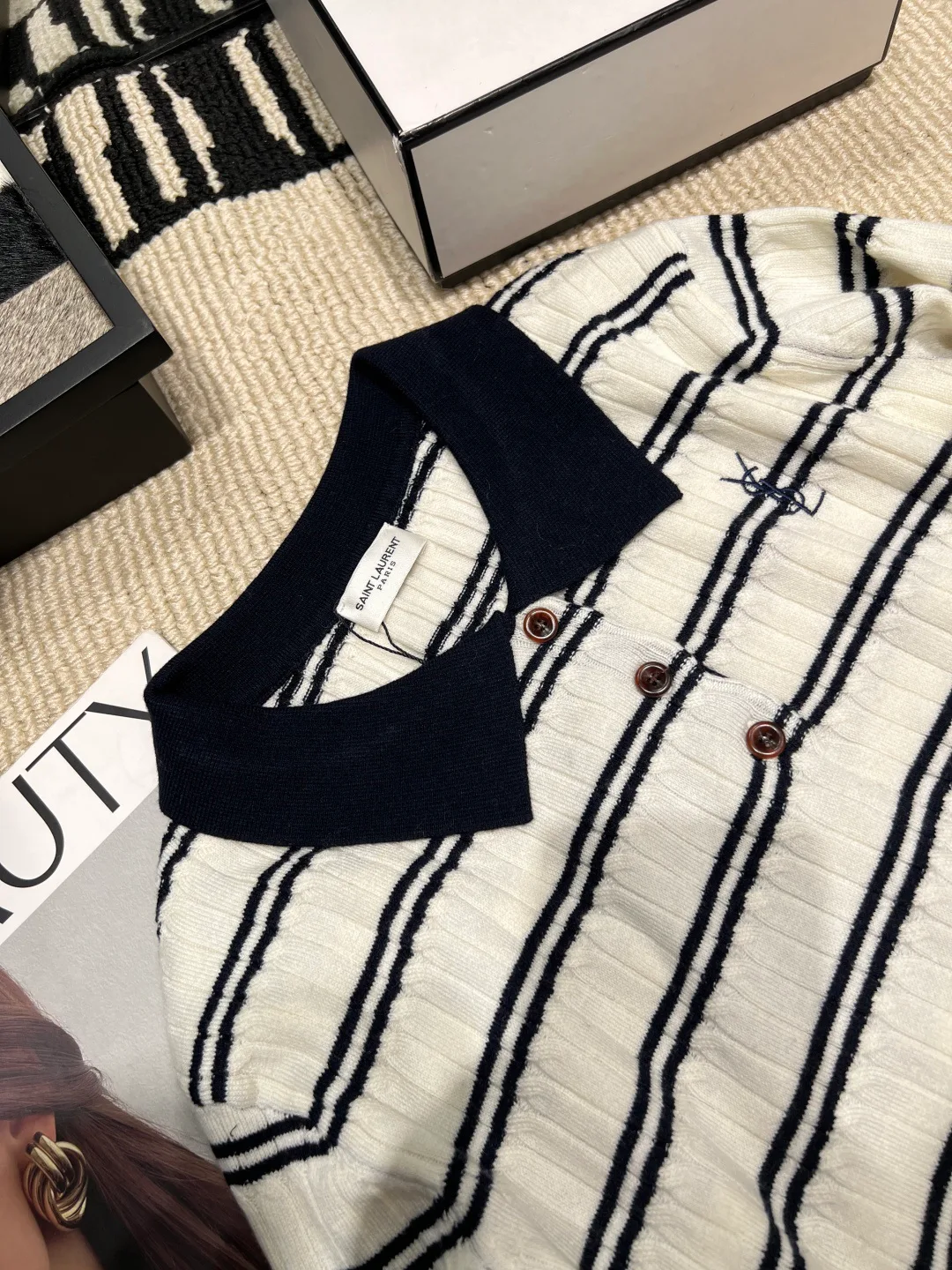 Джемперы И Свитеры Женские Saint Laurent 18325776