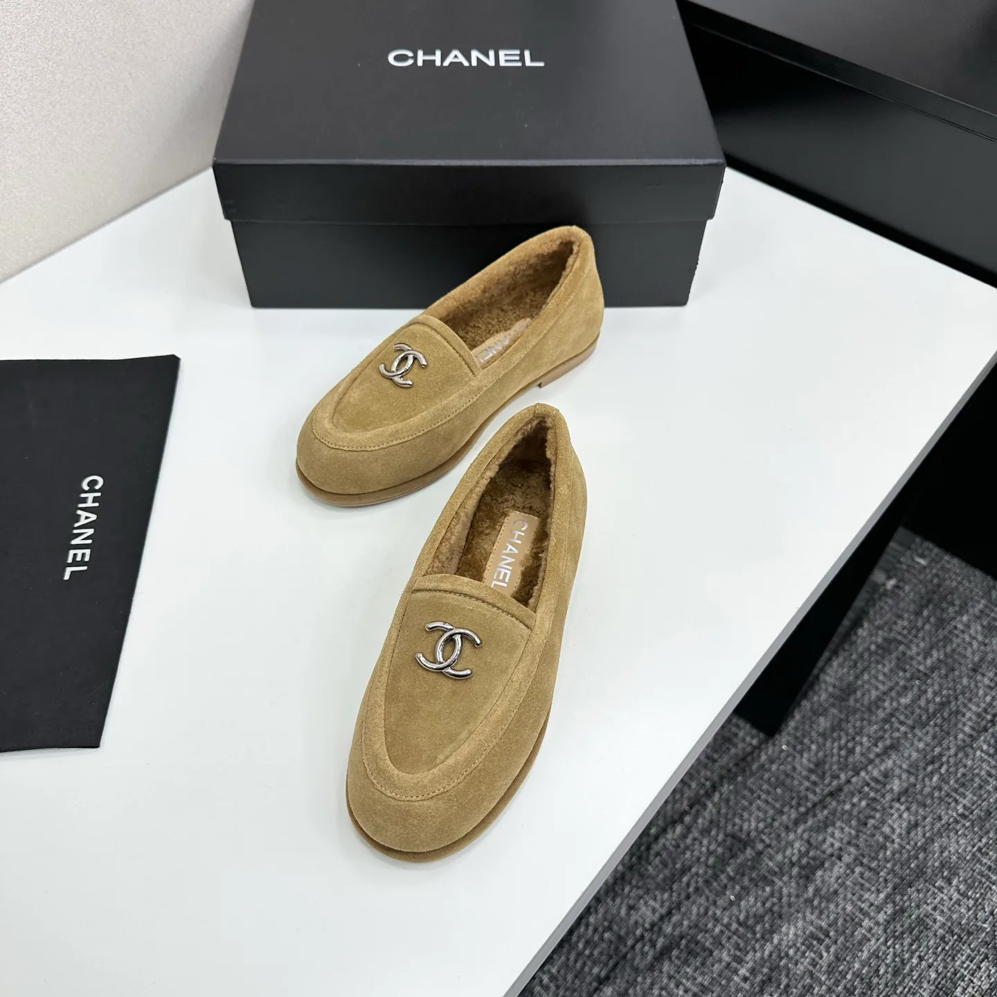 Лоферы И Мокасины Женские Chanel 18083886