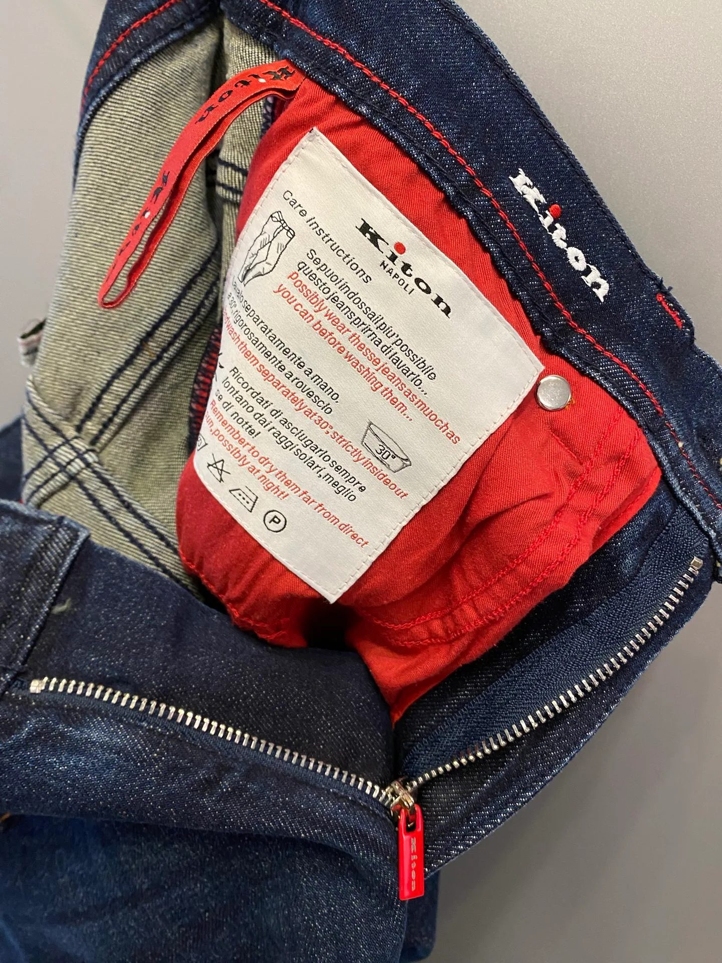 Джинсы Мужские Kiton 2751431