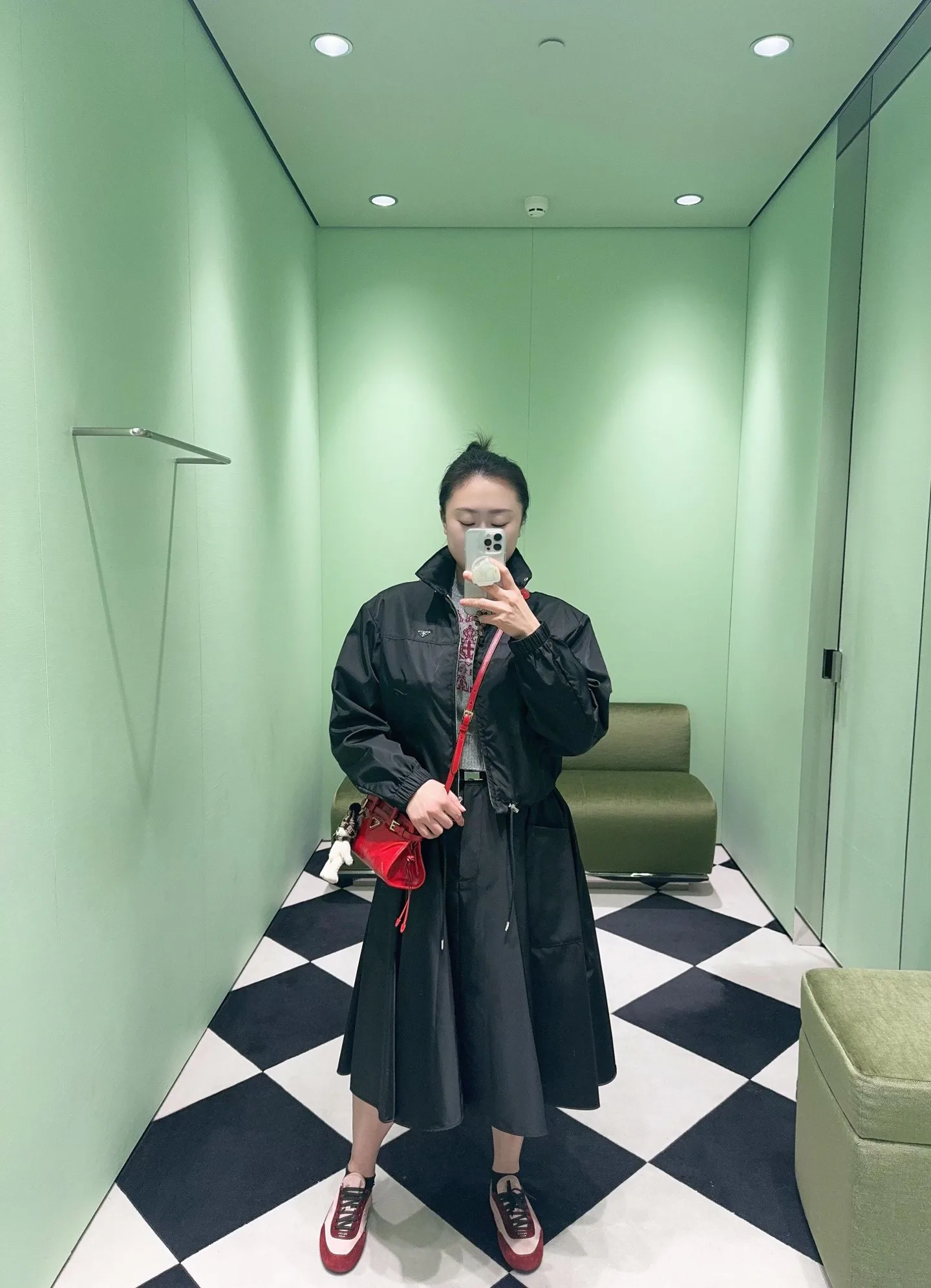 Куртки И Пуховики Женские Prada 5883381