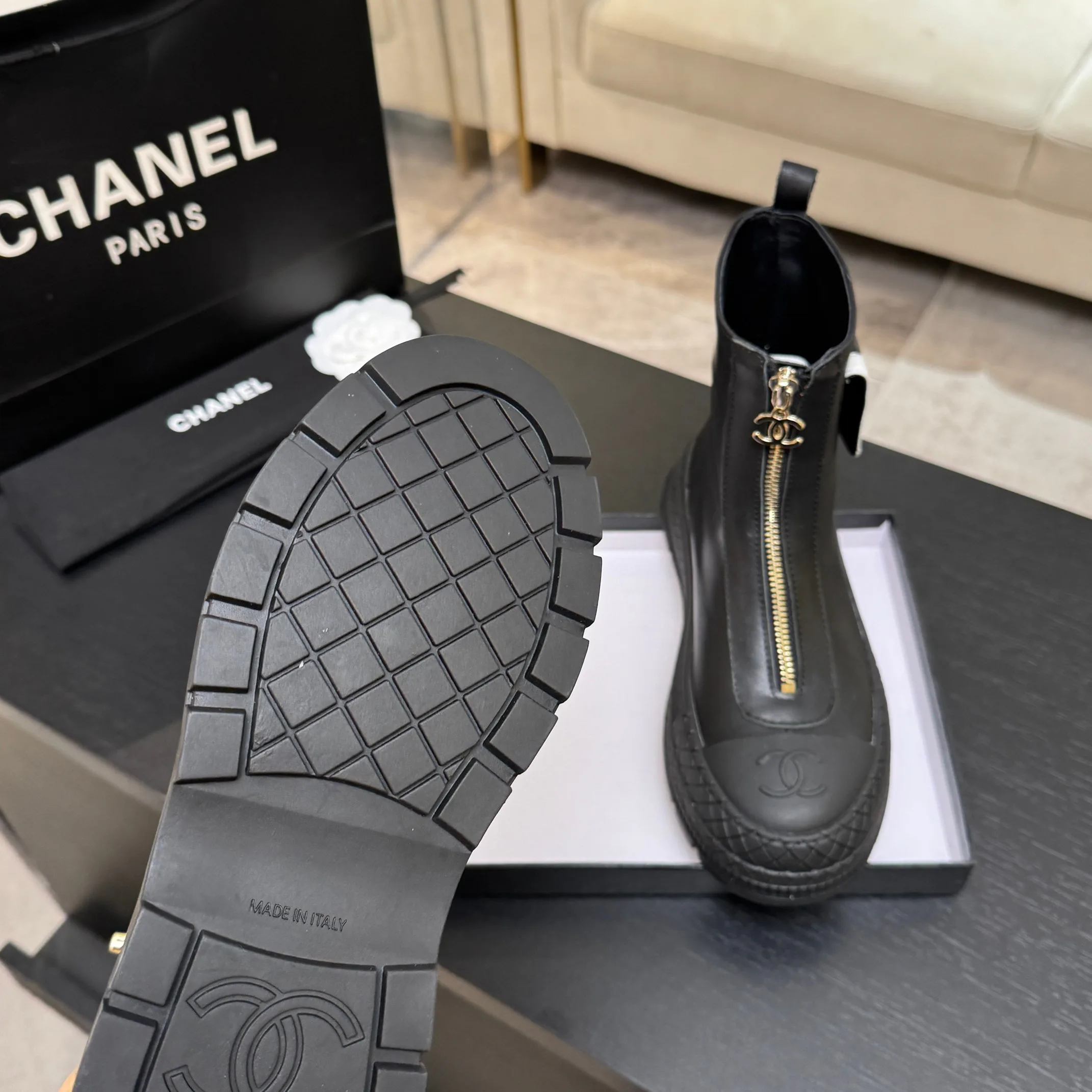 Ботинки Женские Chanel 17899994