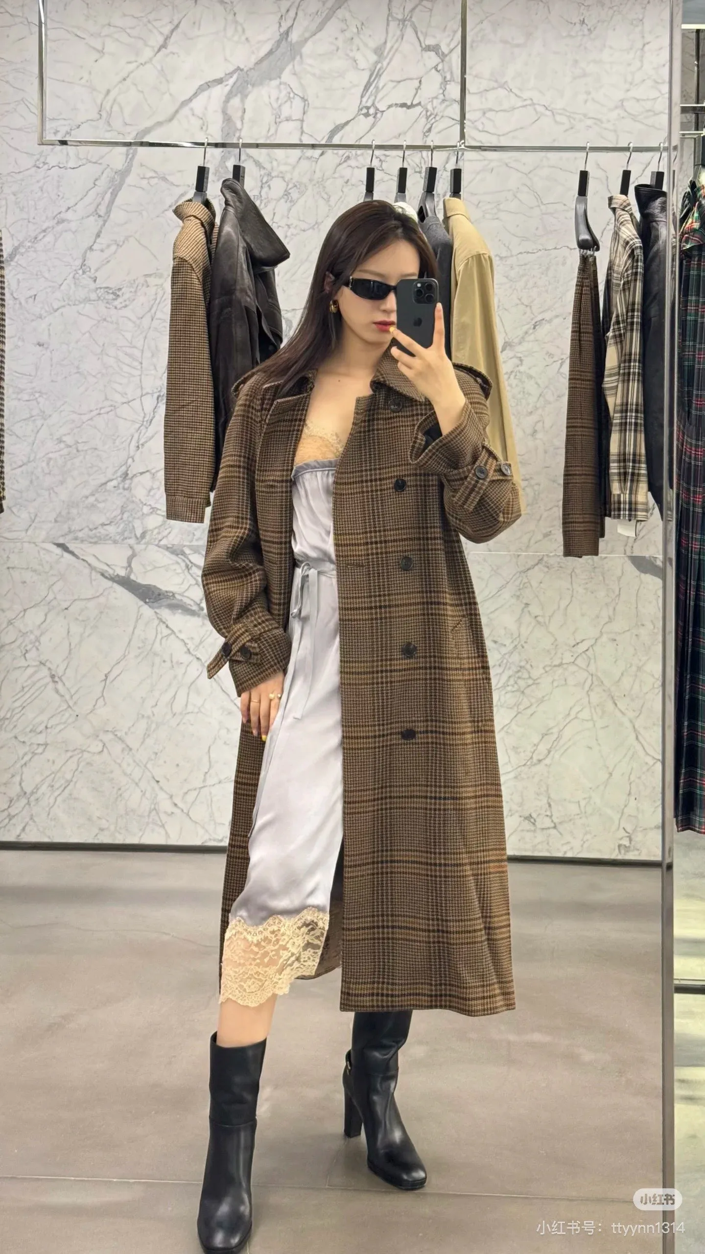 Пальто Женские Saint Laurent 138423