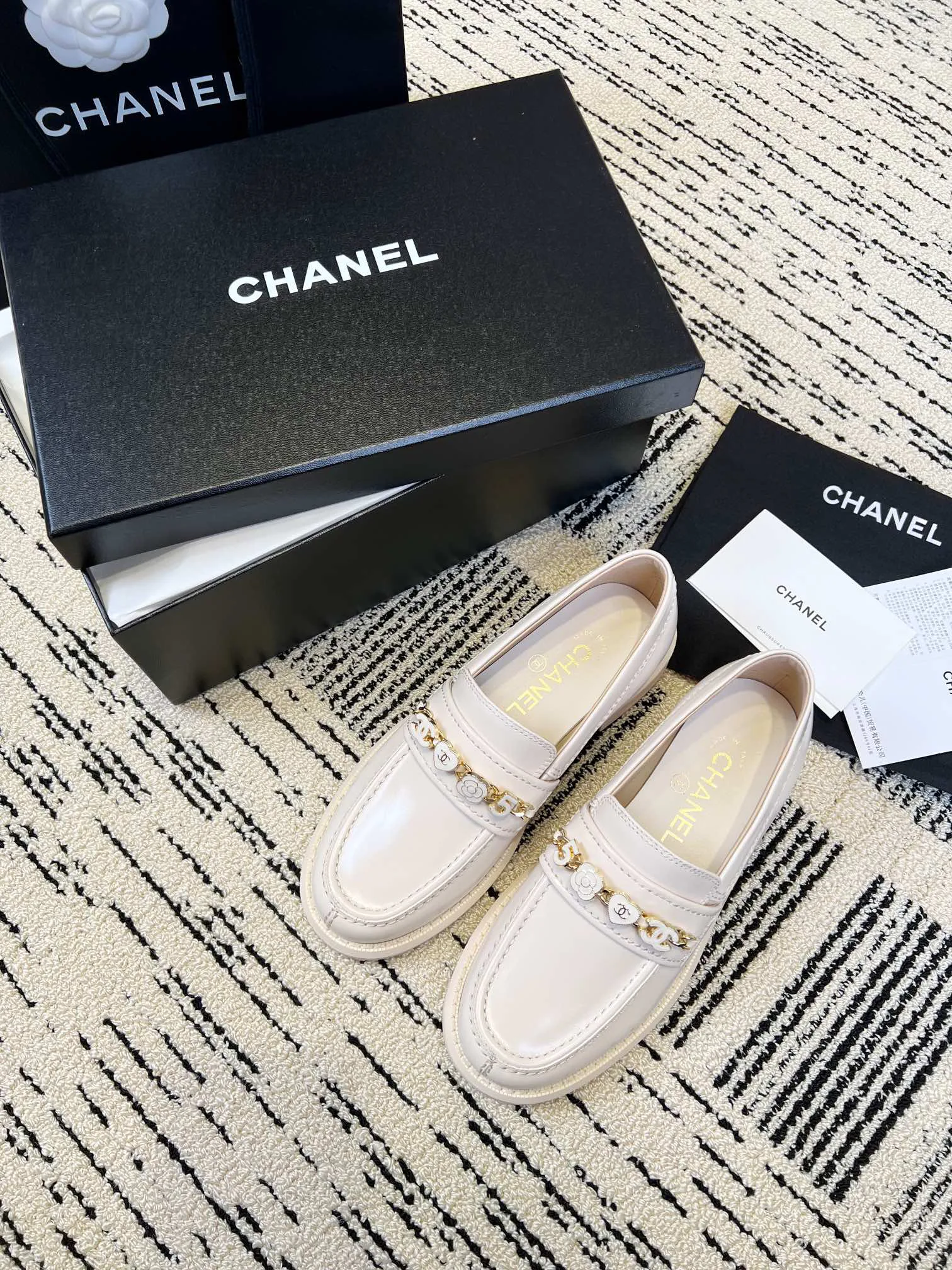 Лоферы Женские Chanel 4519