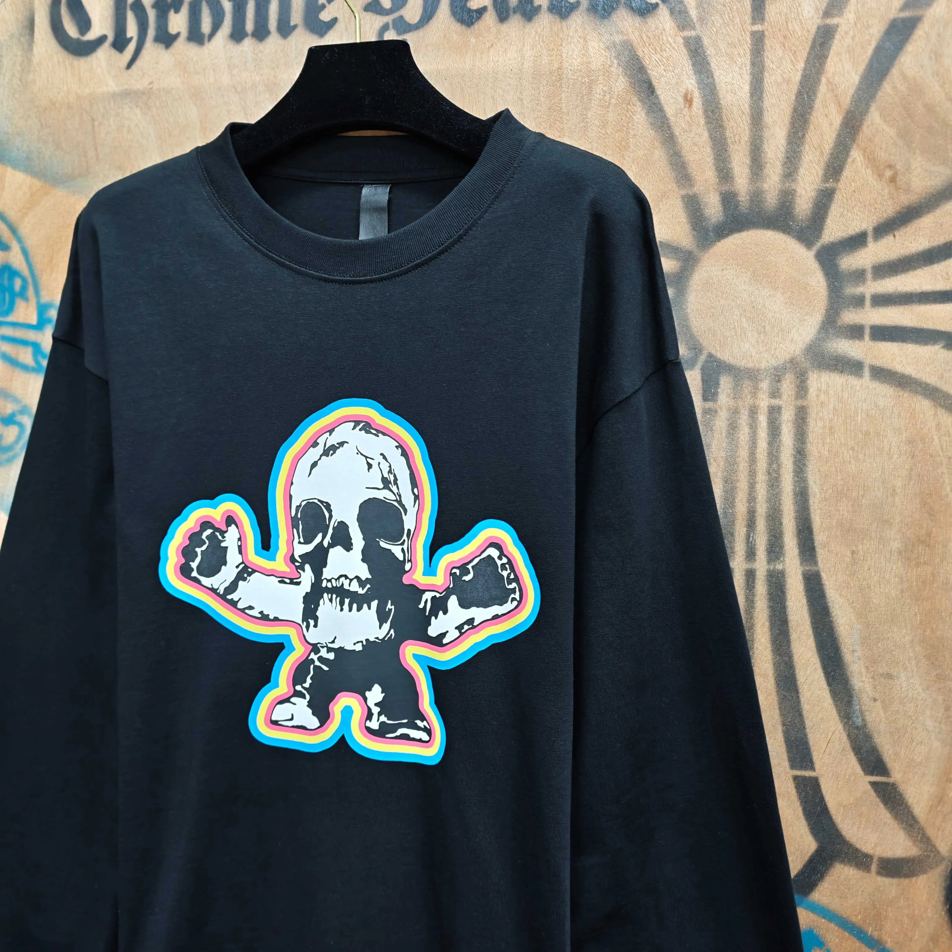 Лонгсливы Мужские Chrome Hearts 11808775