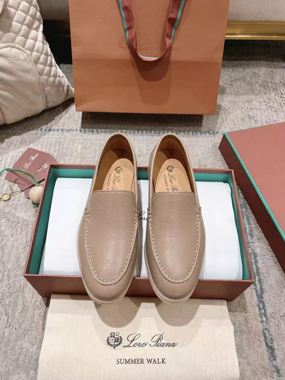 Лоферы Мужские Loro Piana 19285