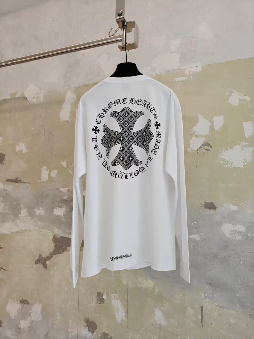 Лонгсливы Мужские Chrome Hearts 11182703