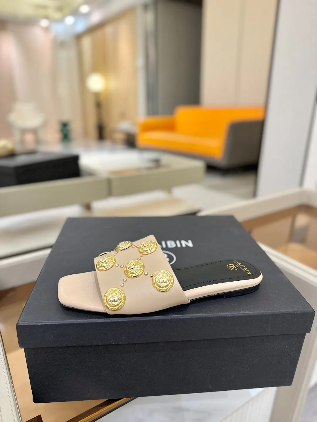 Шлепанцы Женские Balmain 841027