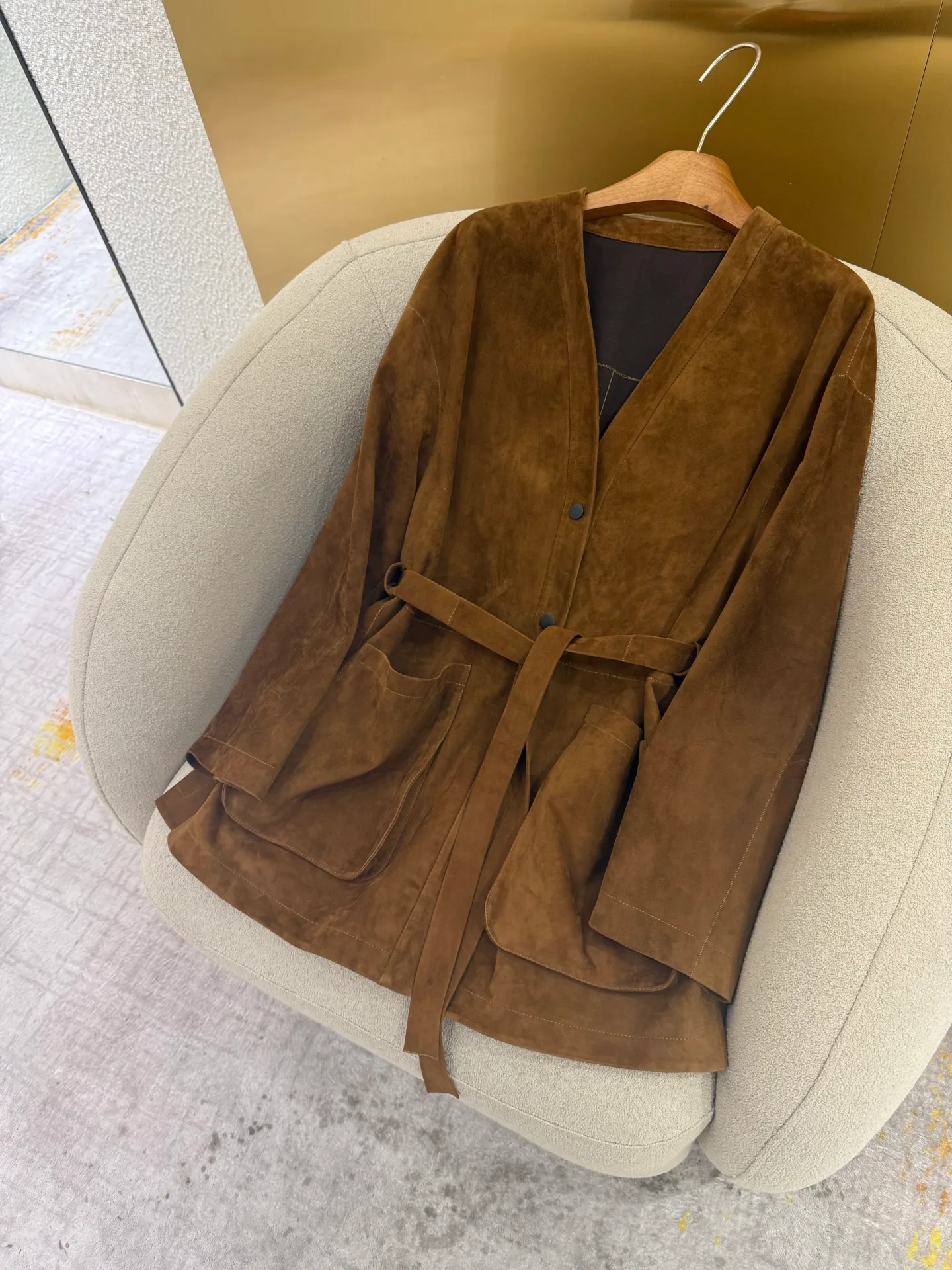 Кожаные Куртки И Дублёнки Женские Loro Piana 11428953