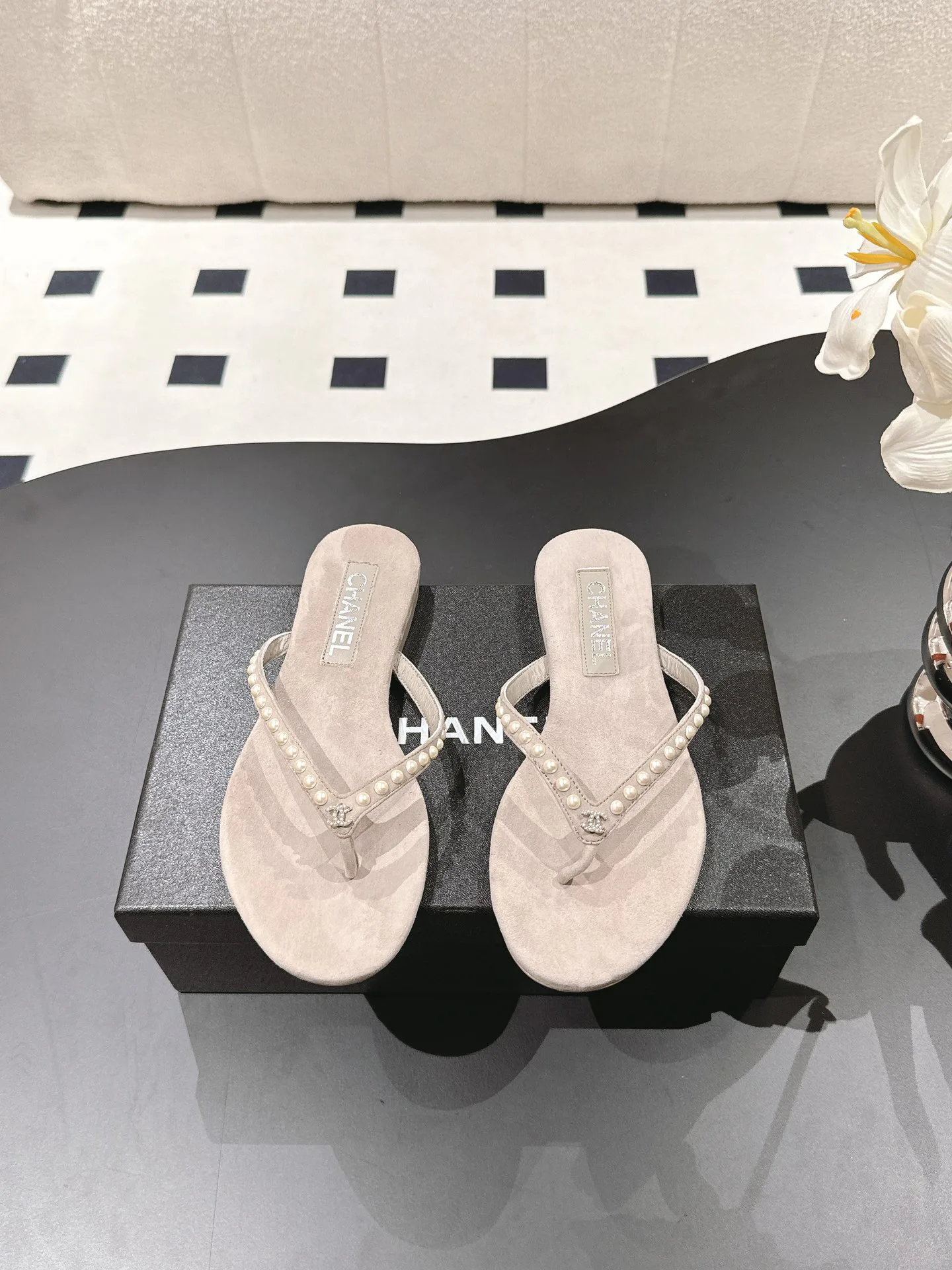 Шлепанцы Женские Chanel 26944