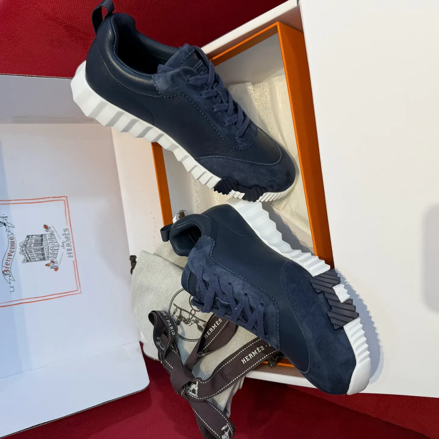 Кроссовки Мужские Hermes 4712347