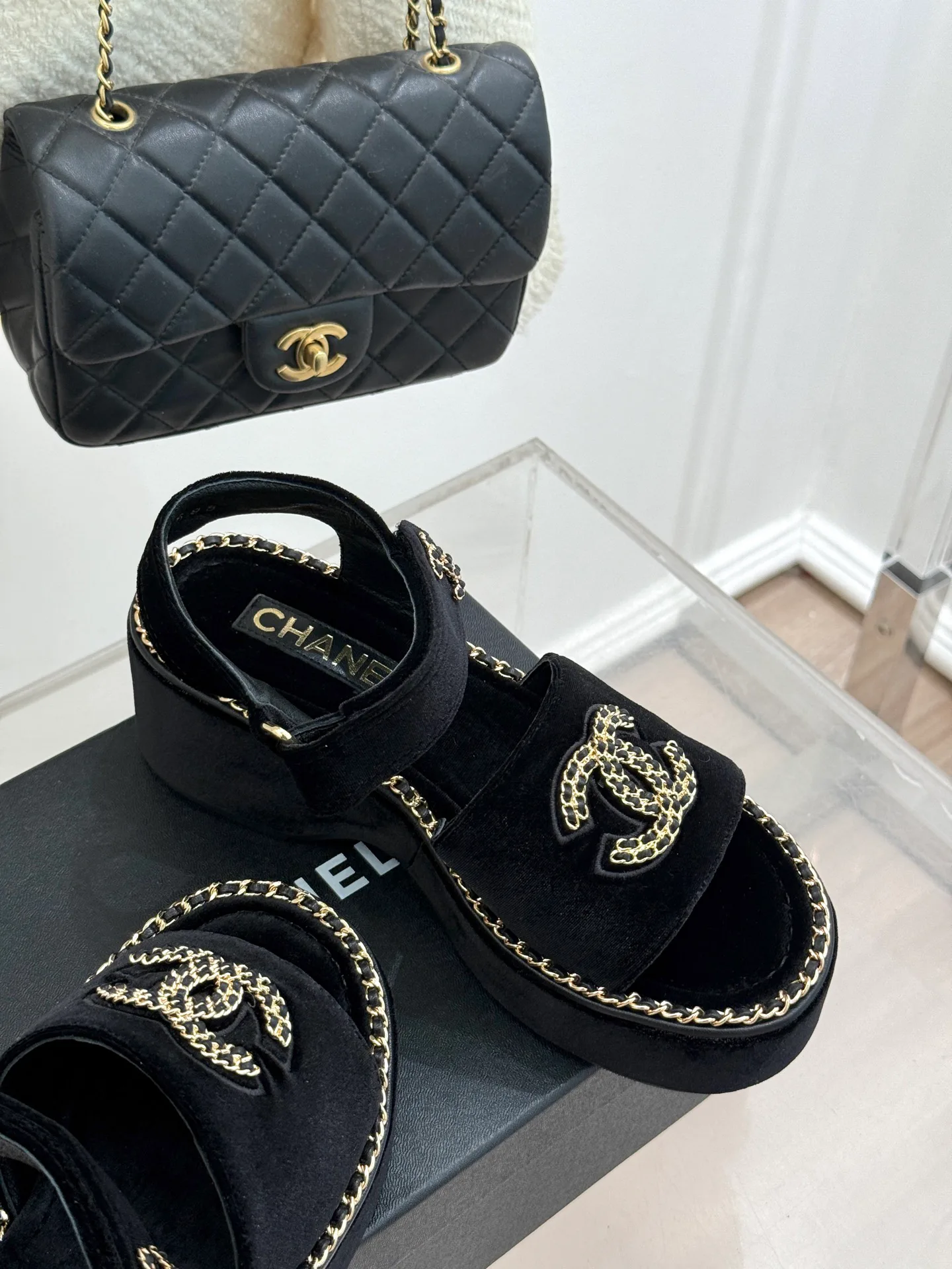 Сандалии Женские Chanel 3425659