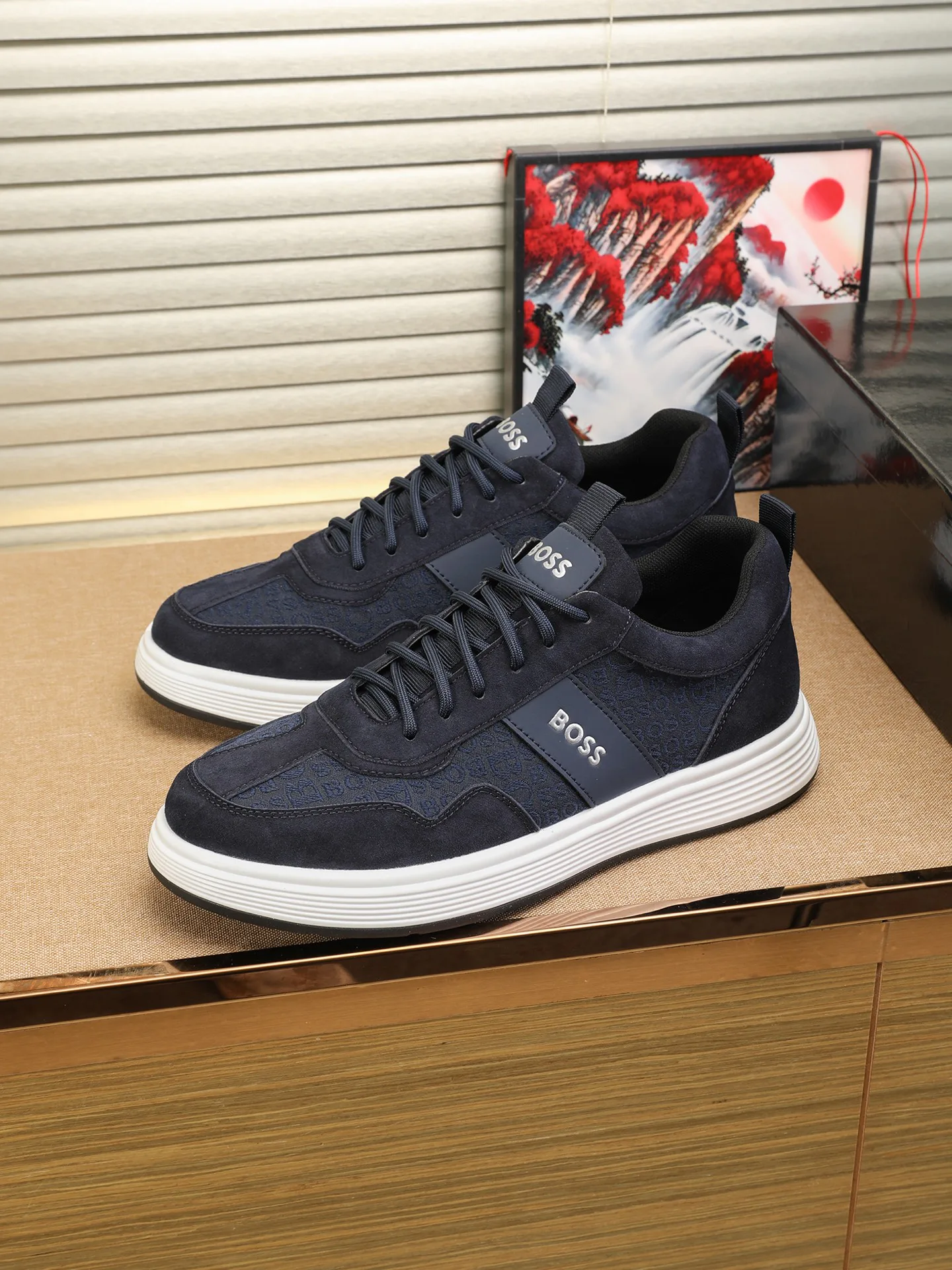 Кроссовки Мужские Hugo Boss 1265573