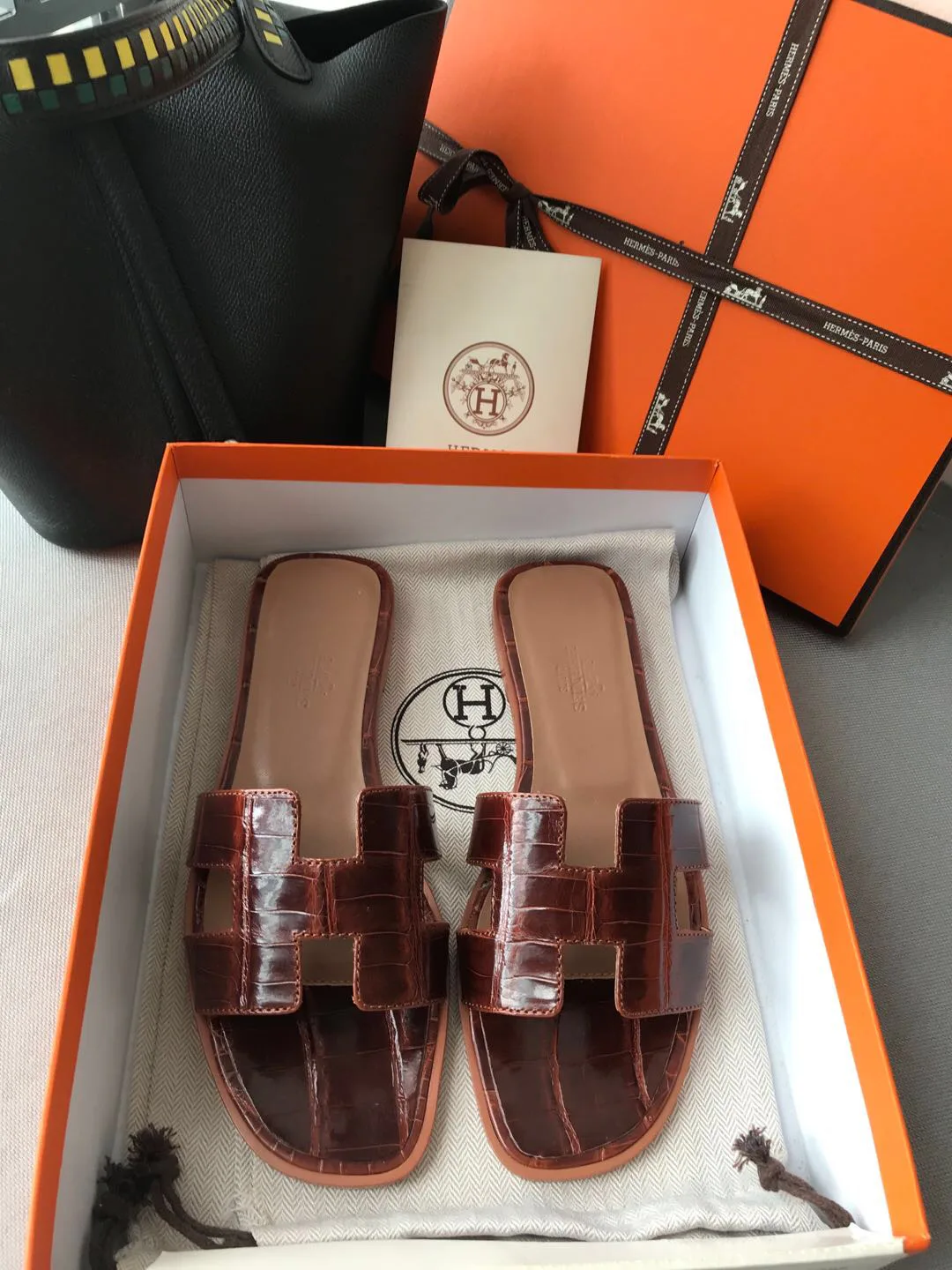 Шлепанцы Женские Hermes 3967597