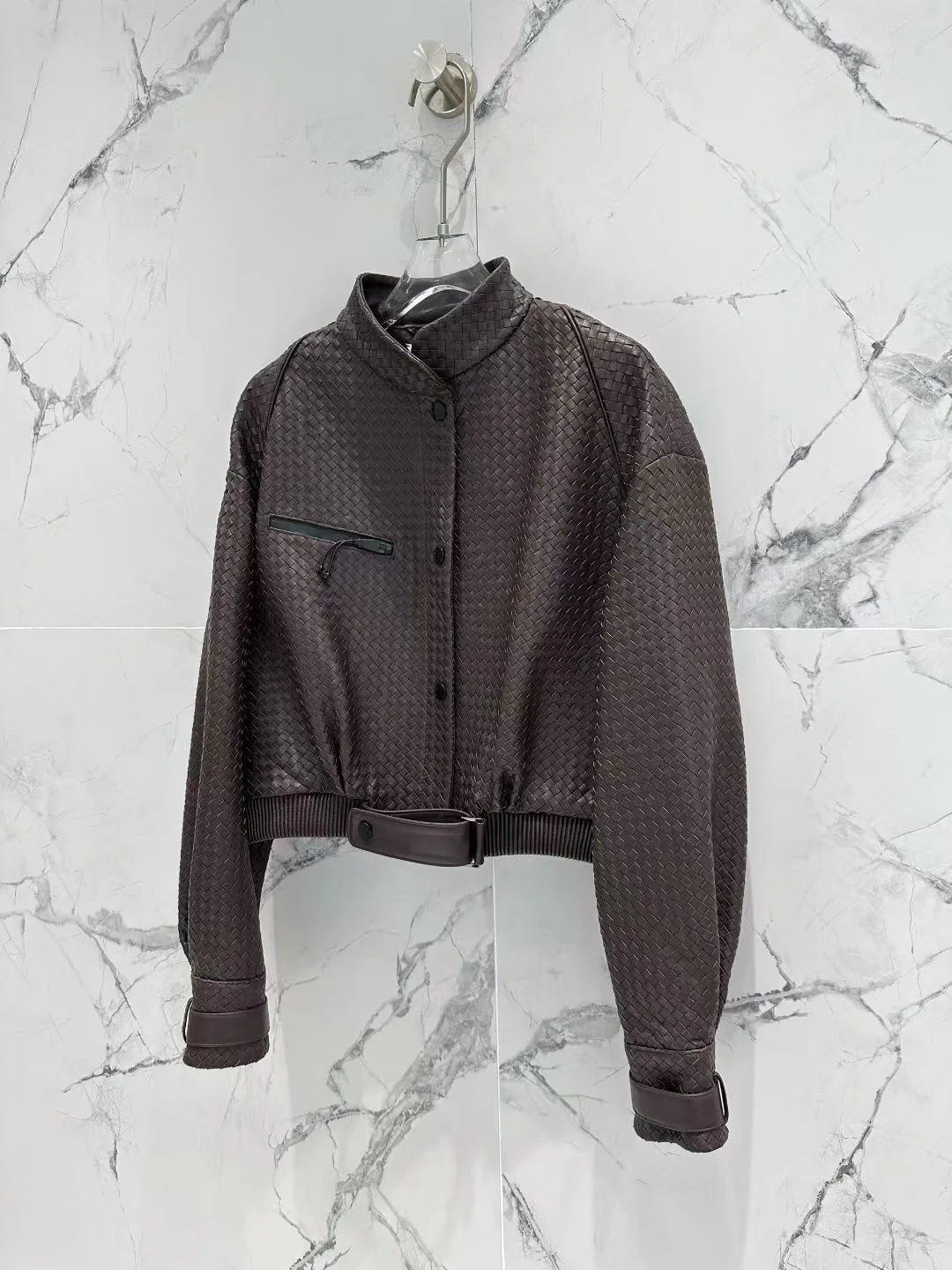 Кожаные Куртки И Дублёнки Женские Bottega Veneta 11700523