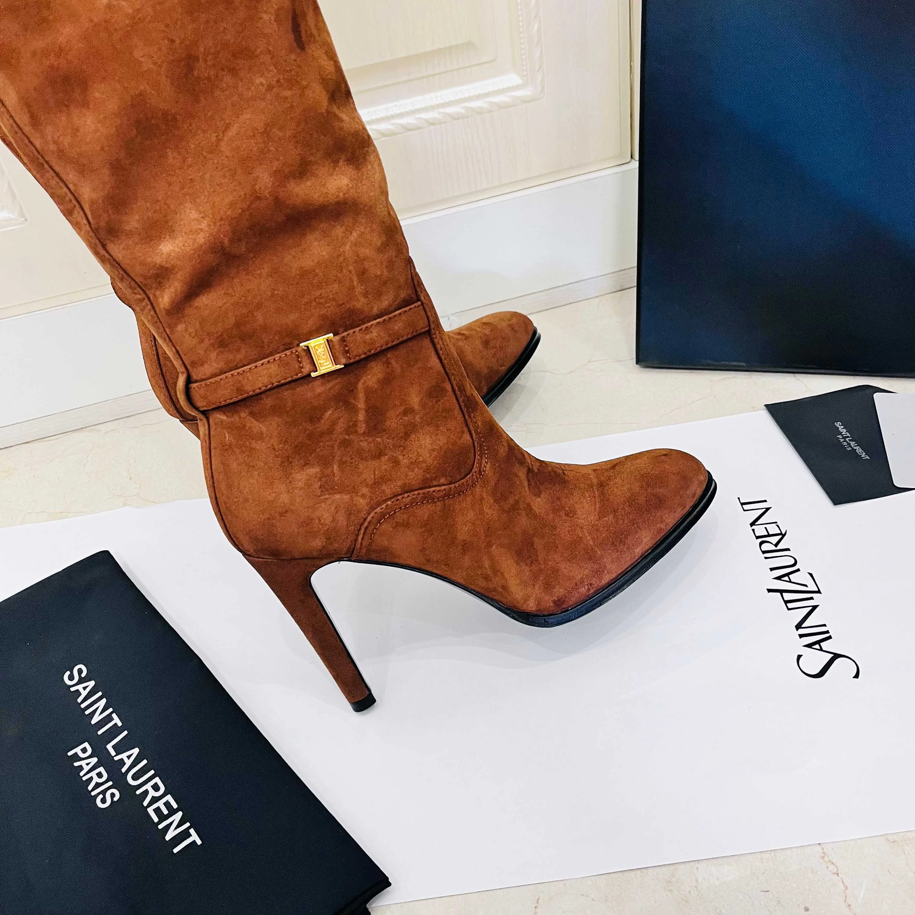 Сапоги Женские Saint Laurent 18997201