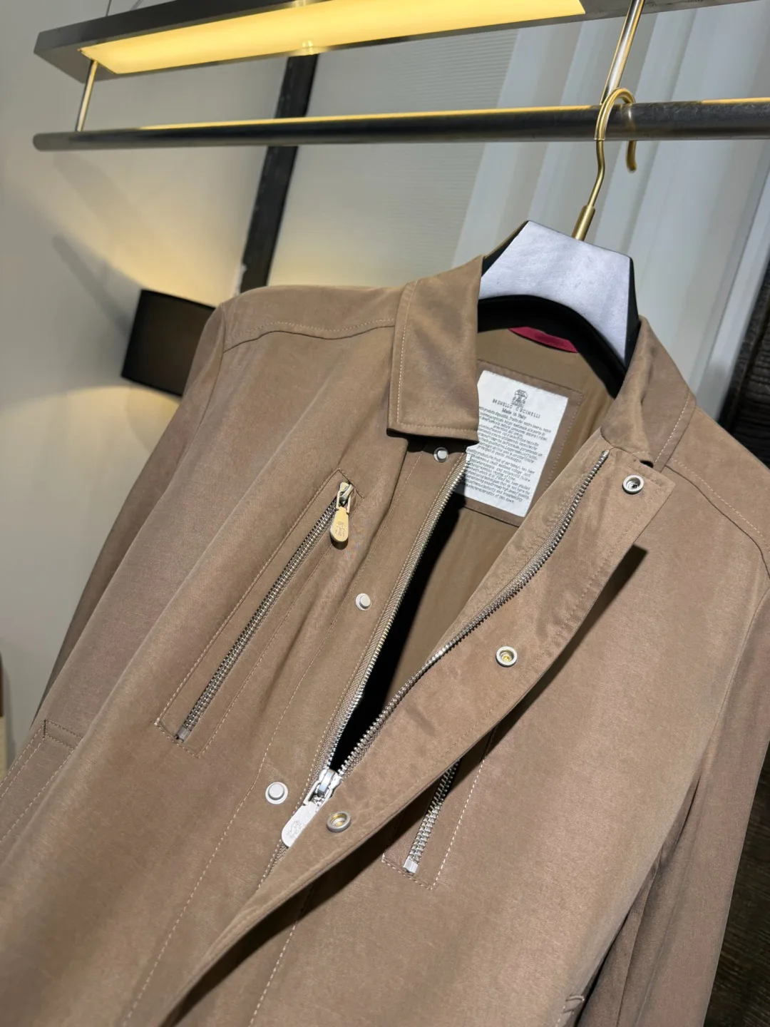 Куртки И Пуховики Мужские Brunello Cucinelli 11441417