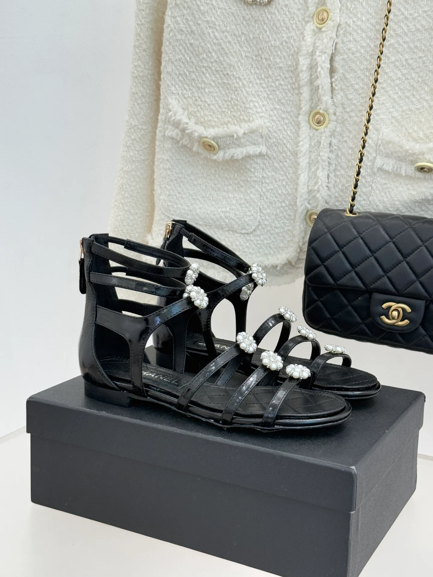 Сандалии Женские Chanel 9894916