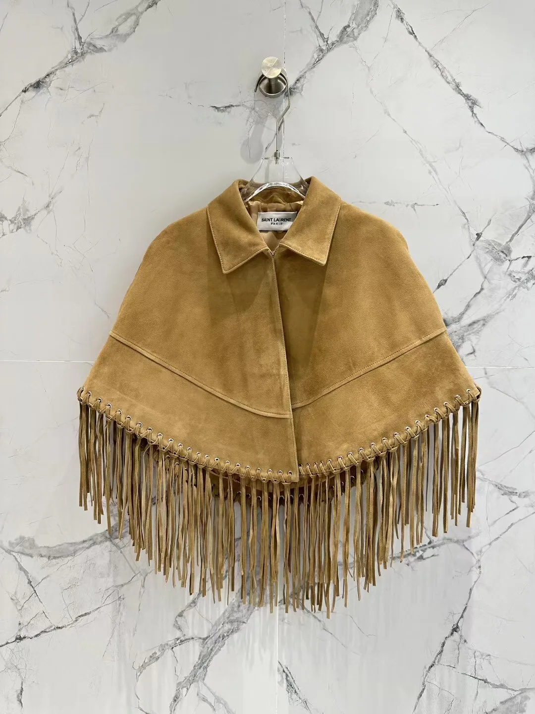 Кожаные Куртки И Дублёнки Женские Saint Laurent 11700592