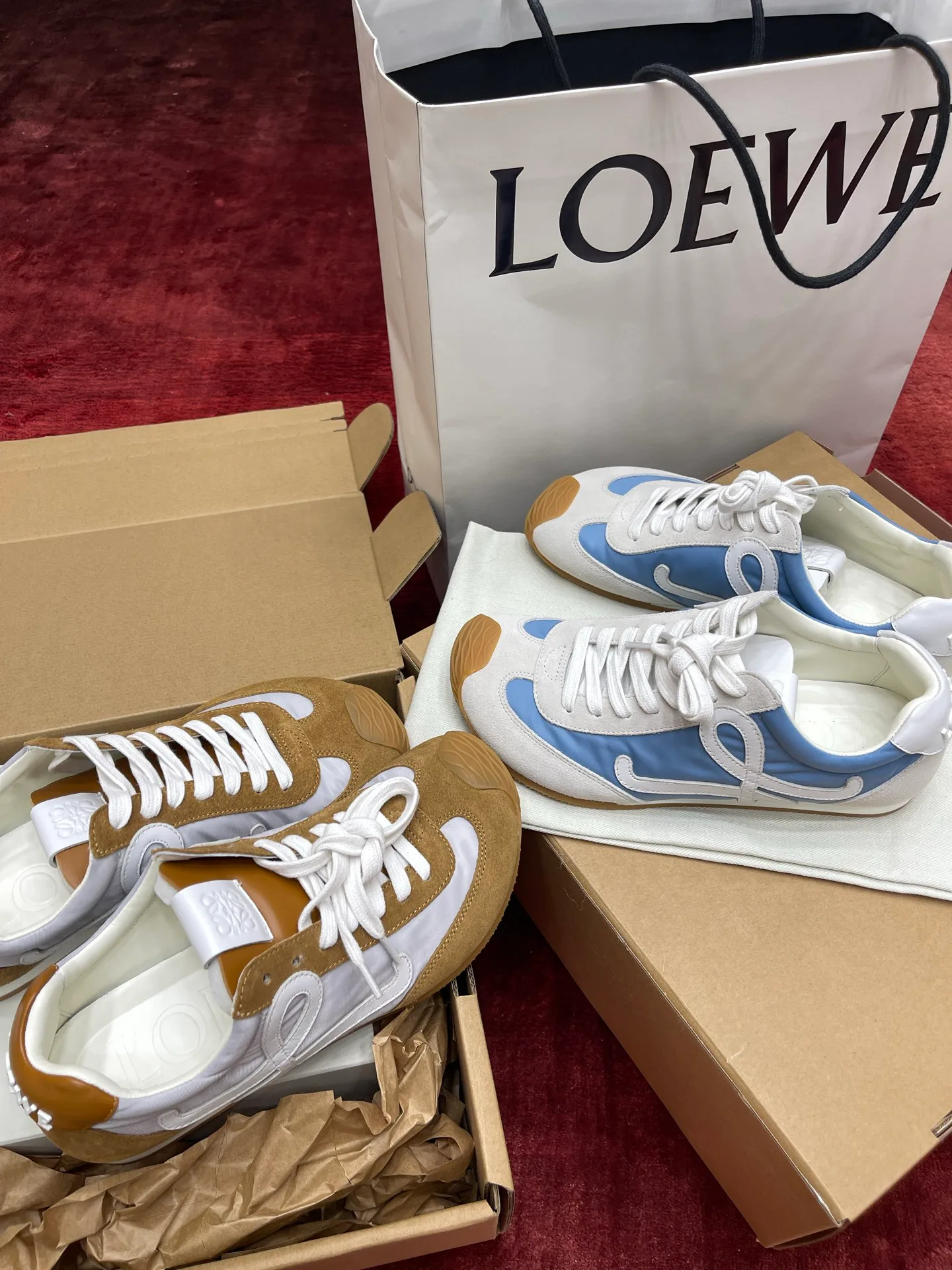 Кроссовки Женские Loewe 18191725