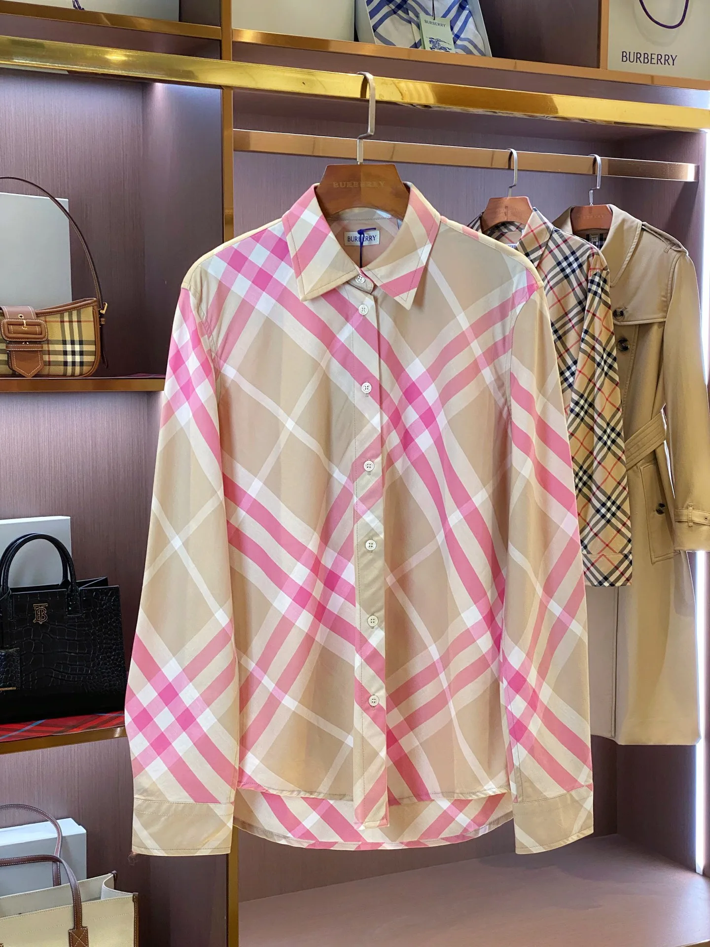 Рубашки Женские Burberry 17612910