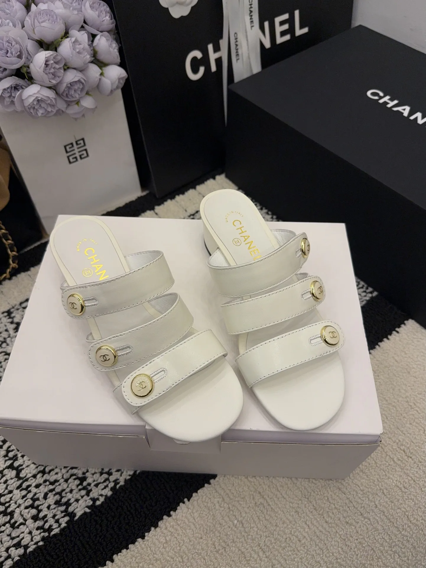 Босоножки Женские Chanel 403258