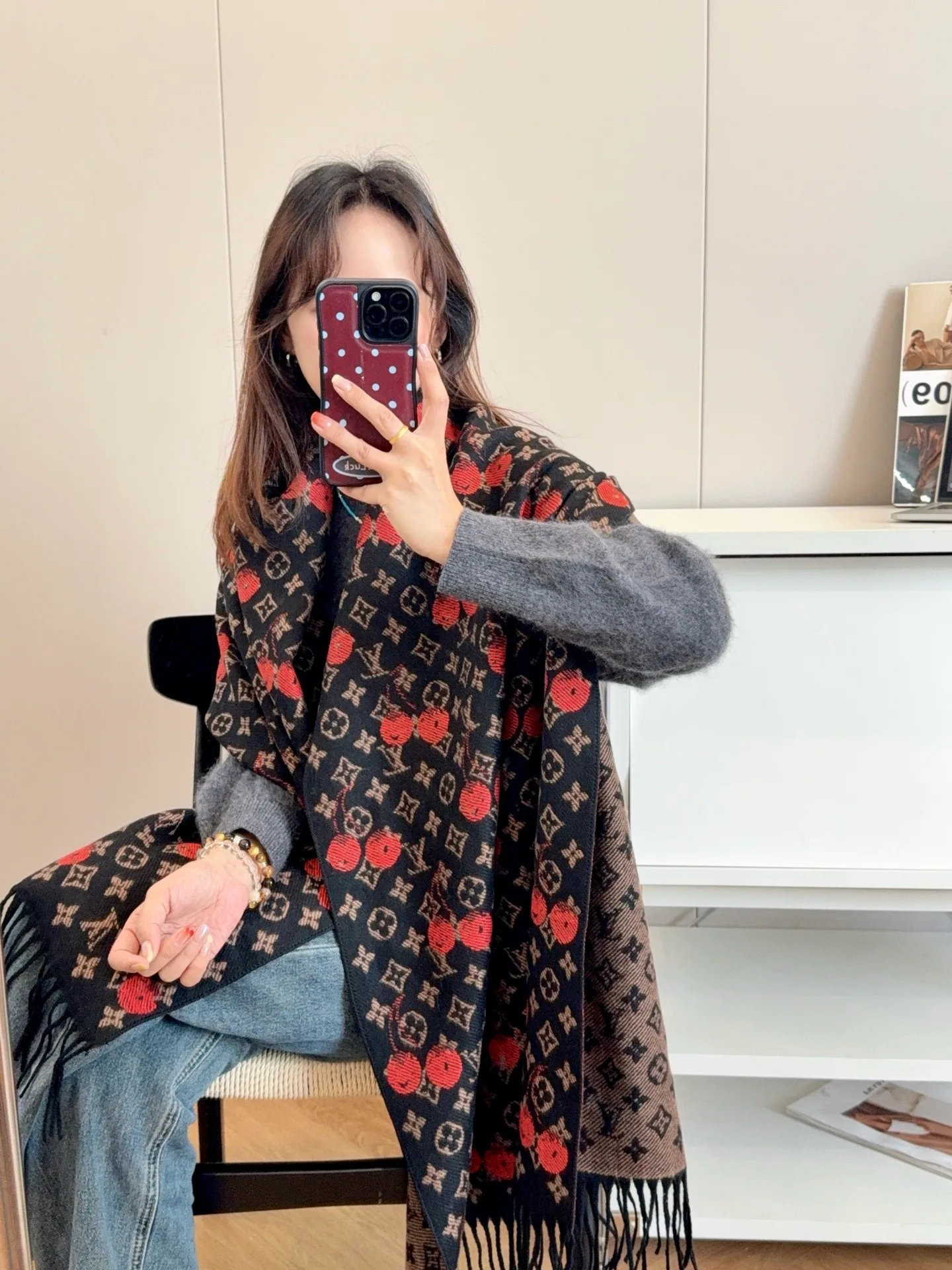 Шарфы Louis Vuitton 1214764