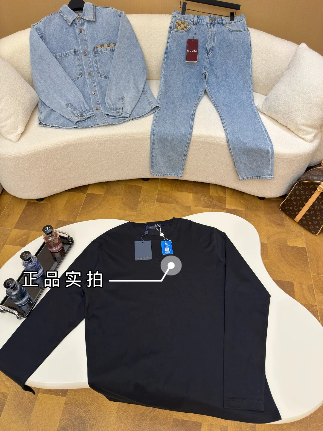 Лонгсливы Мужские Louis Vuitton 10983745