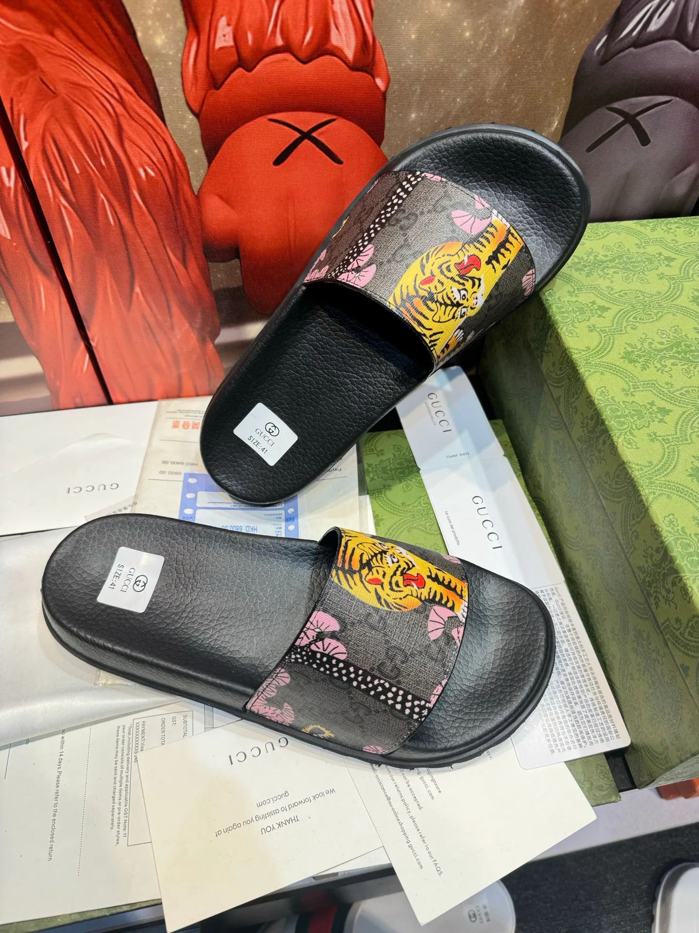 Шлепанцы Женские Gucci 10313914